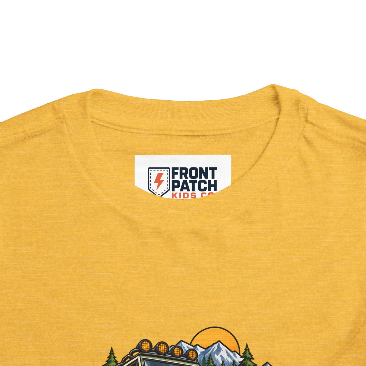Toddler Tee - 'Trail Boss' Off-Road Jeep Graphic Shirt for Kids