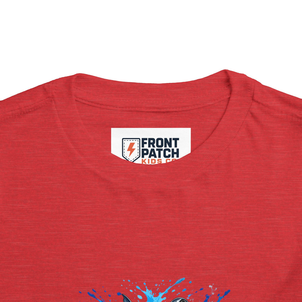 Toddler Shark T-Shirt – Playful Hammerhead Splash Tee for Kids