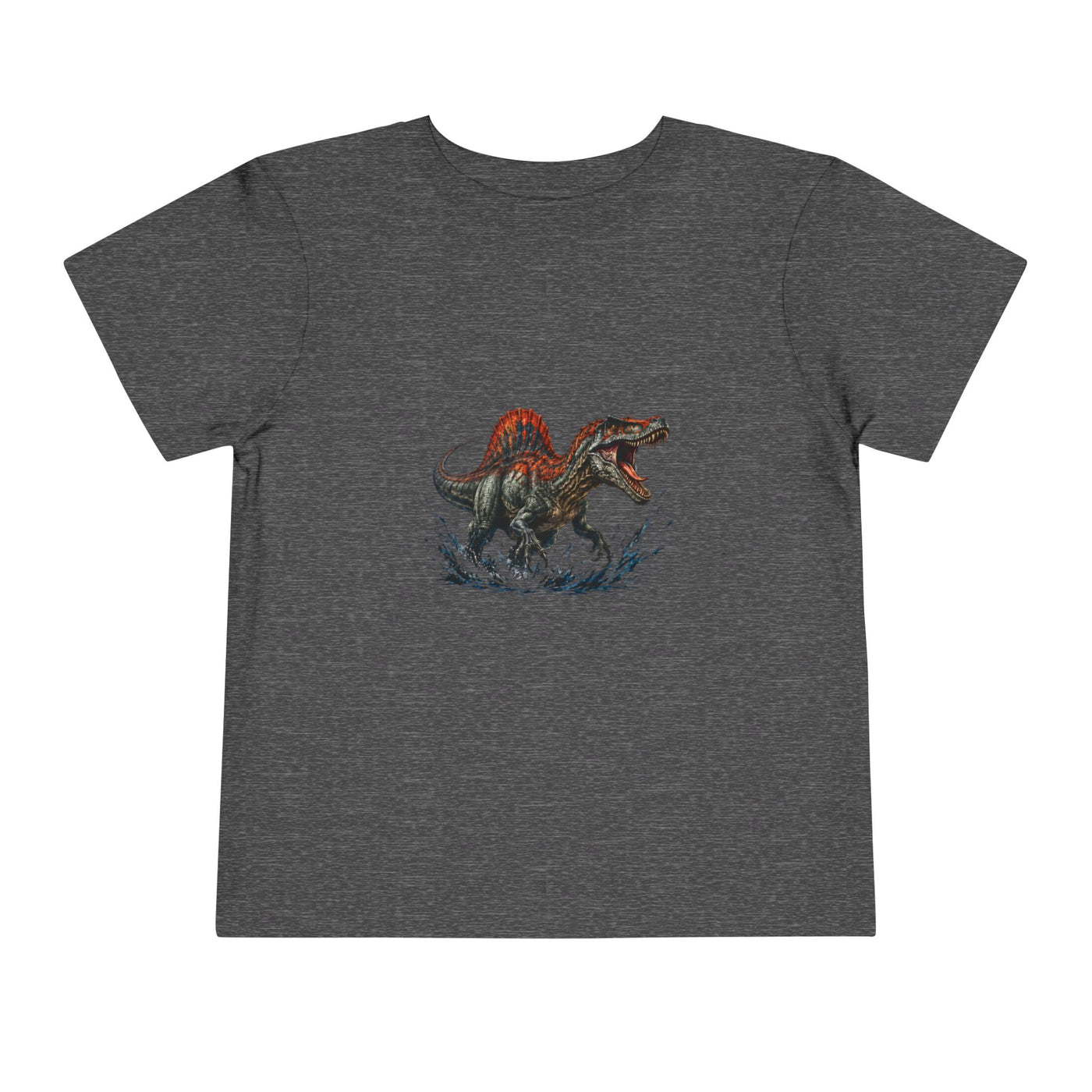 Toddler Tee — Roaring Spinosaurus Dinosaur Graphic Shirt