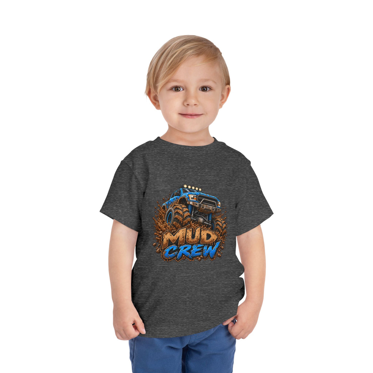 Toddler Tee - Mud Crew Monster Truck Graphic