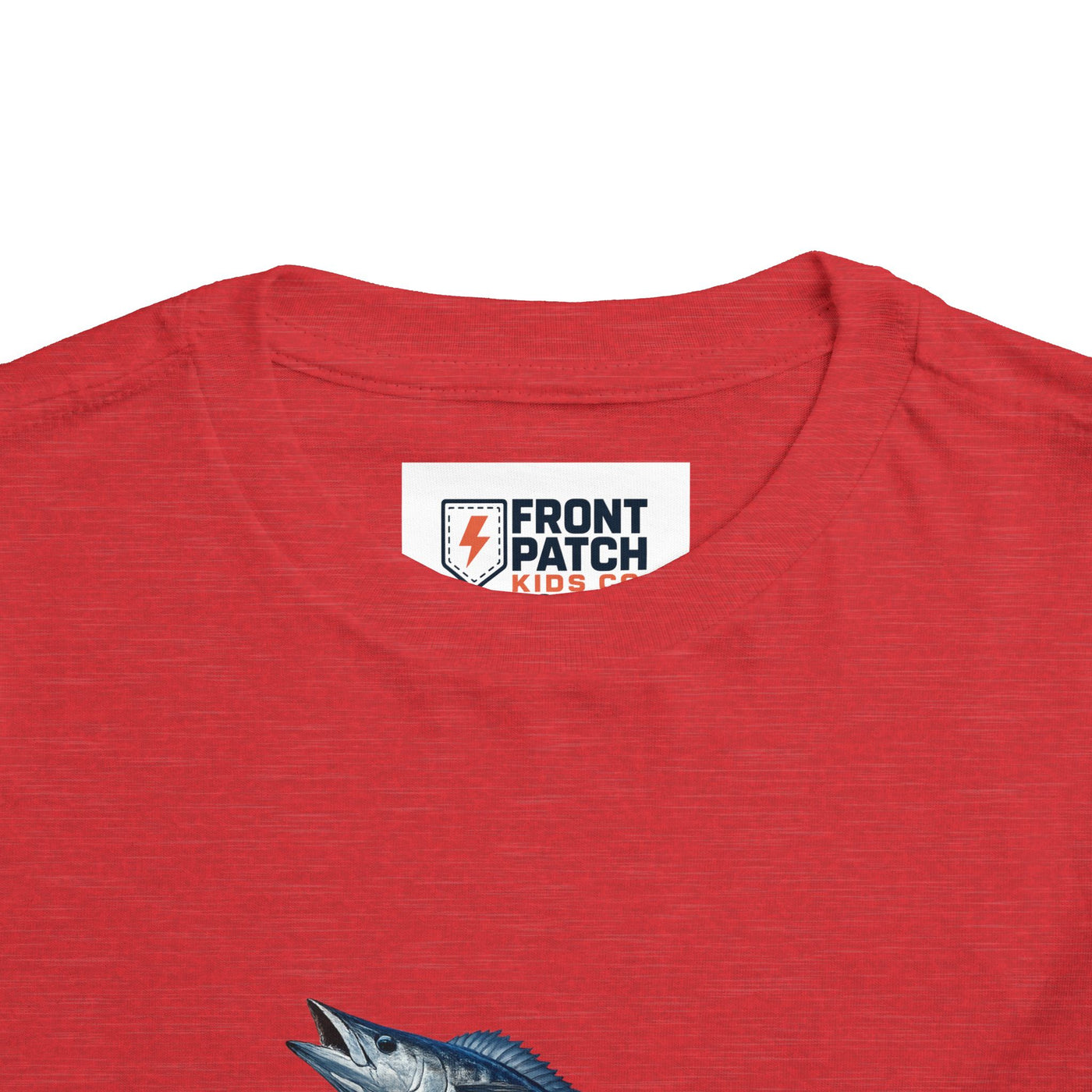 Toddler Tee - Blue Leaping Tuna Fish Graphic