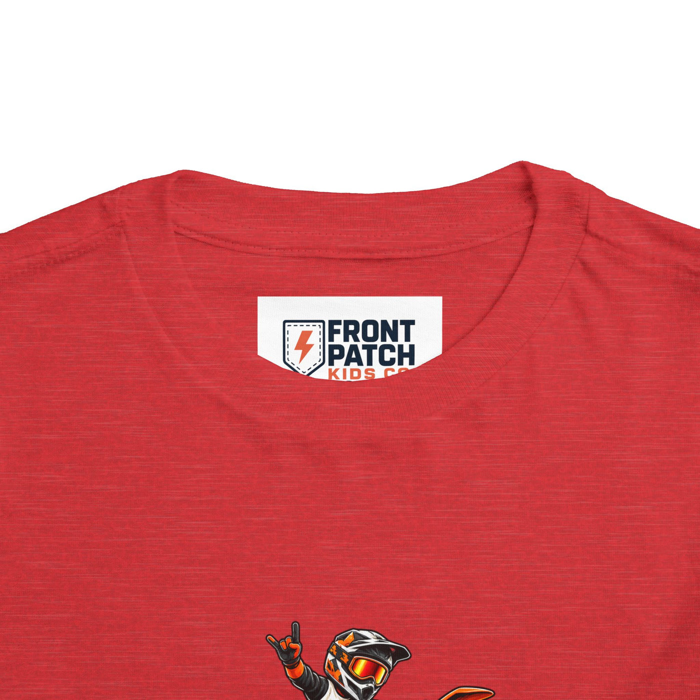 Toddler Tee — "Full Send" Dirt Bike Graphic