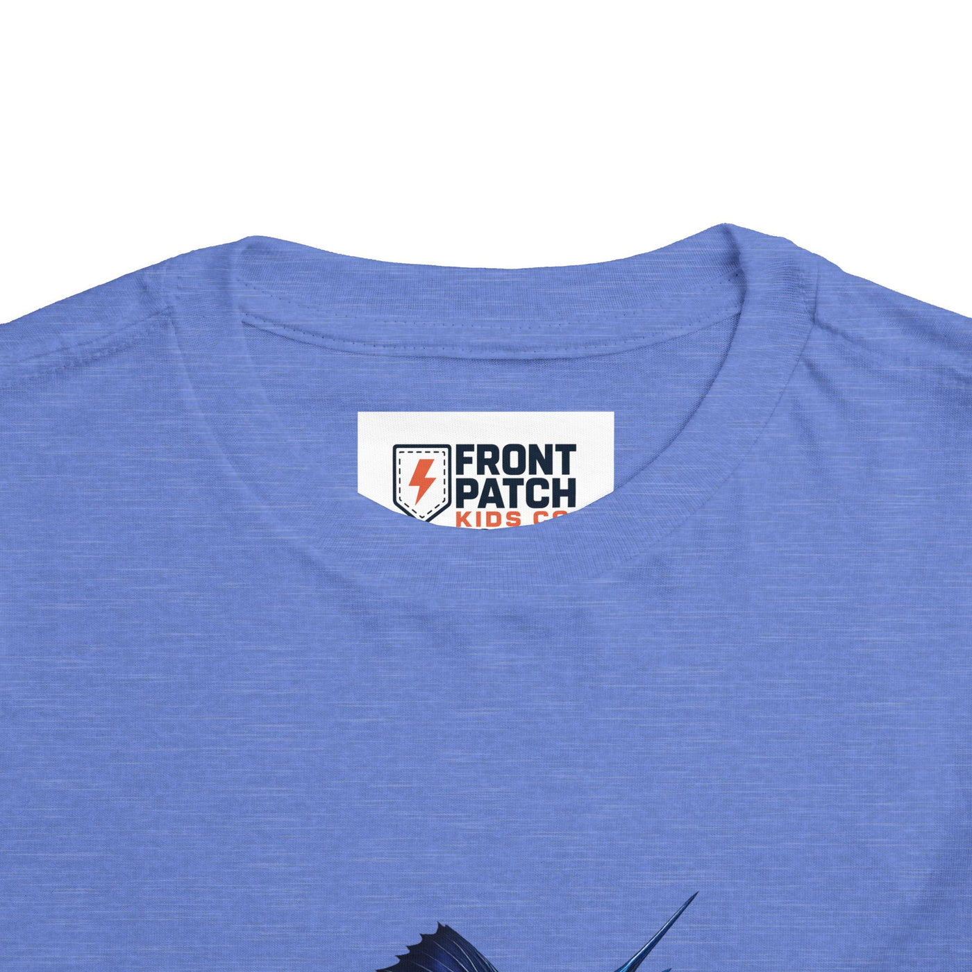 Toddler Tee – Blue Marlin Splash Fishing Shirt