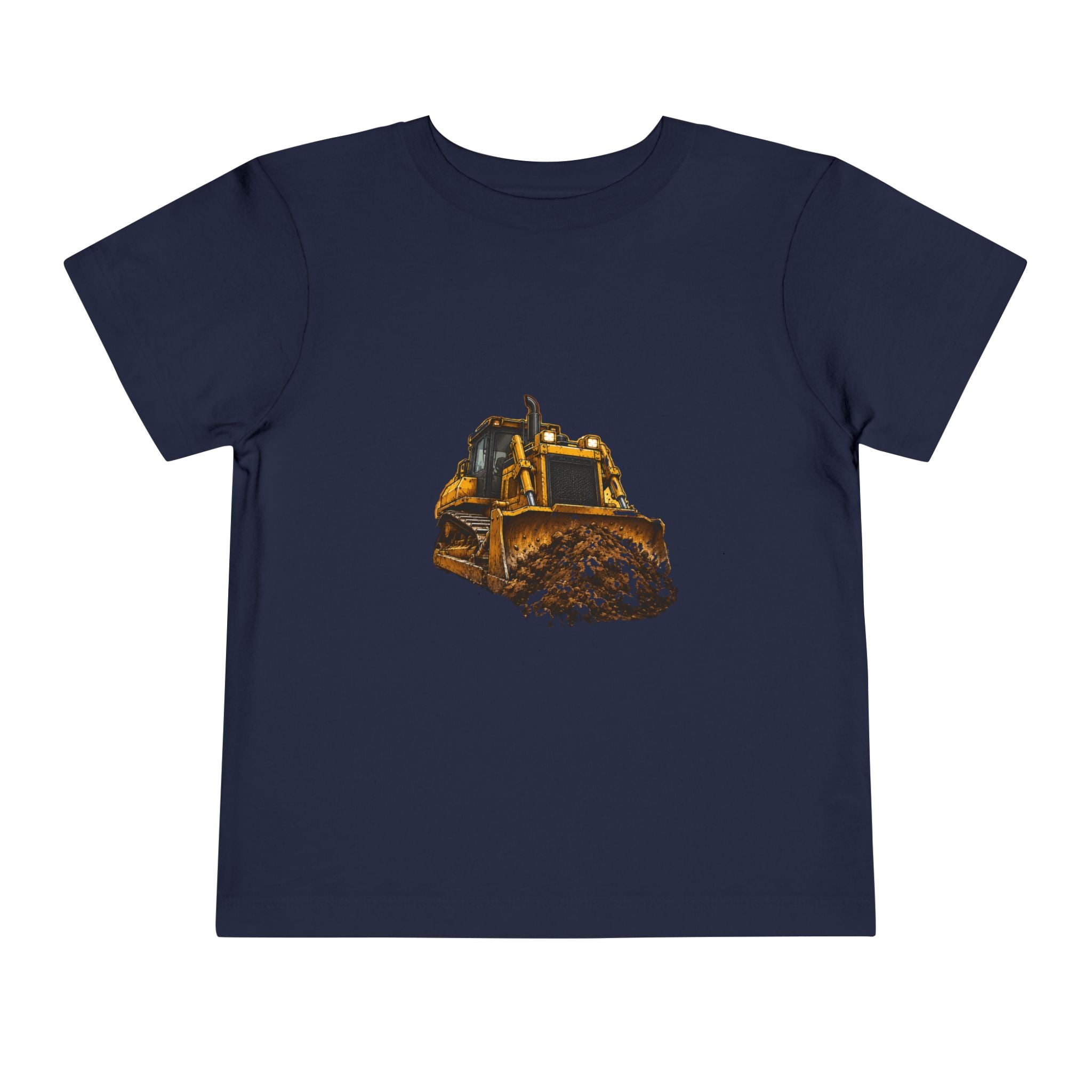 Toddler Bulldozer Tee - Construction Truck Kids Shirt