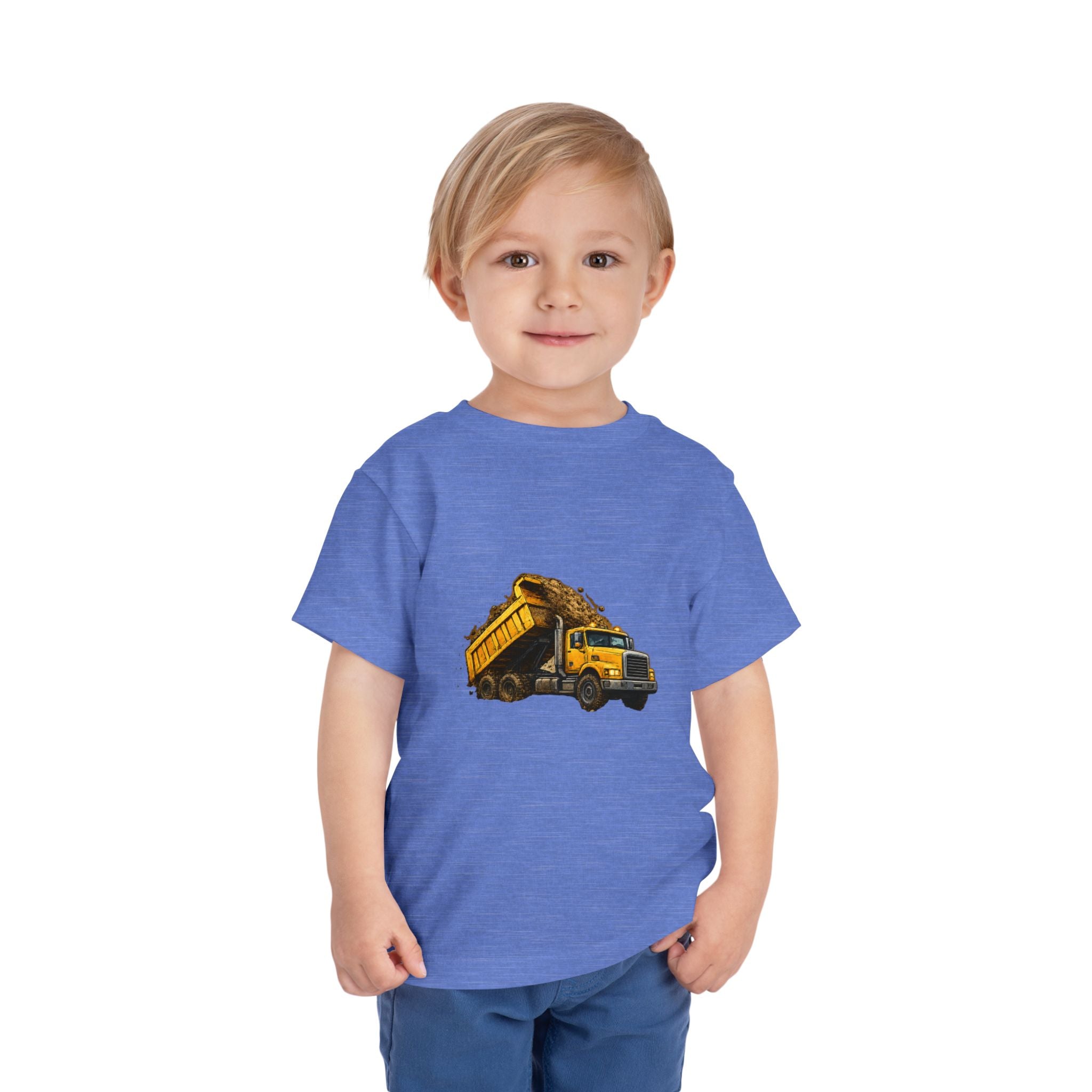 Toddler Dump Truck Tee – Construction Truck Shirt for Kids