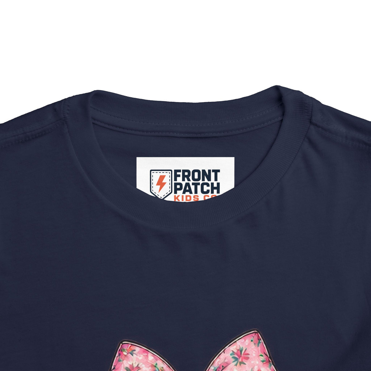 Toddler Tee — Pretty Wild Pink Bow Graphic