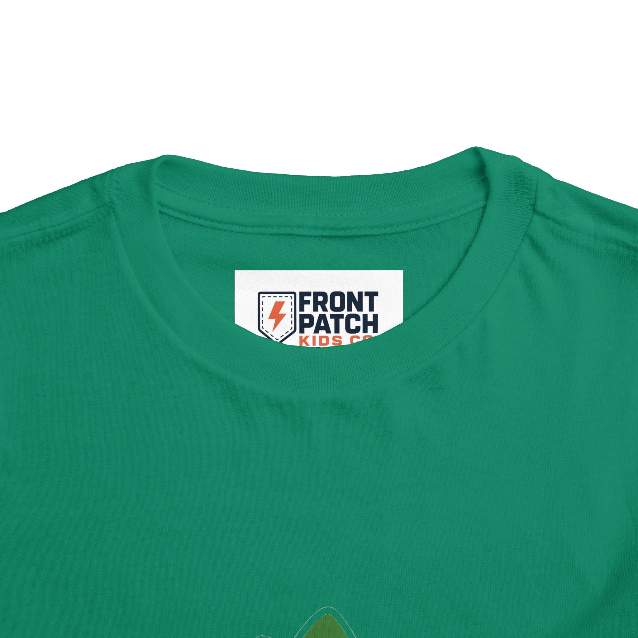 Cute Green Stegosaurus Toddler Tee – Dinosaur Short Sleeve Shirt for Kids