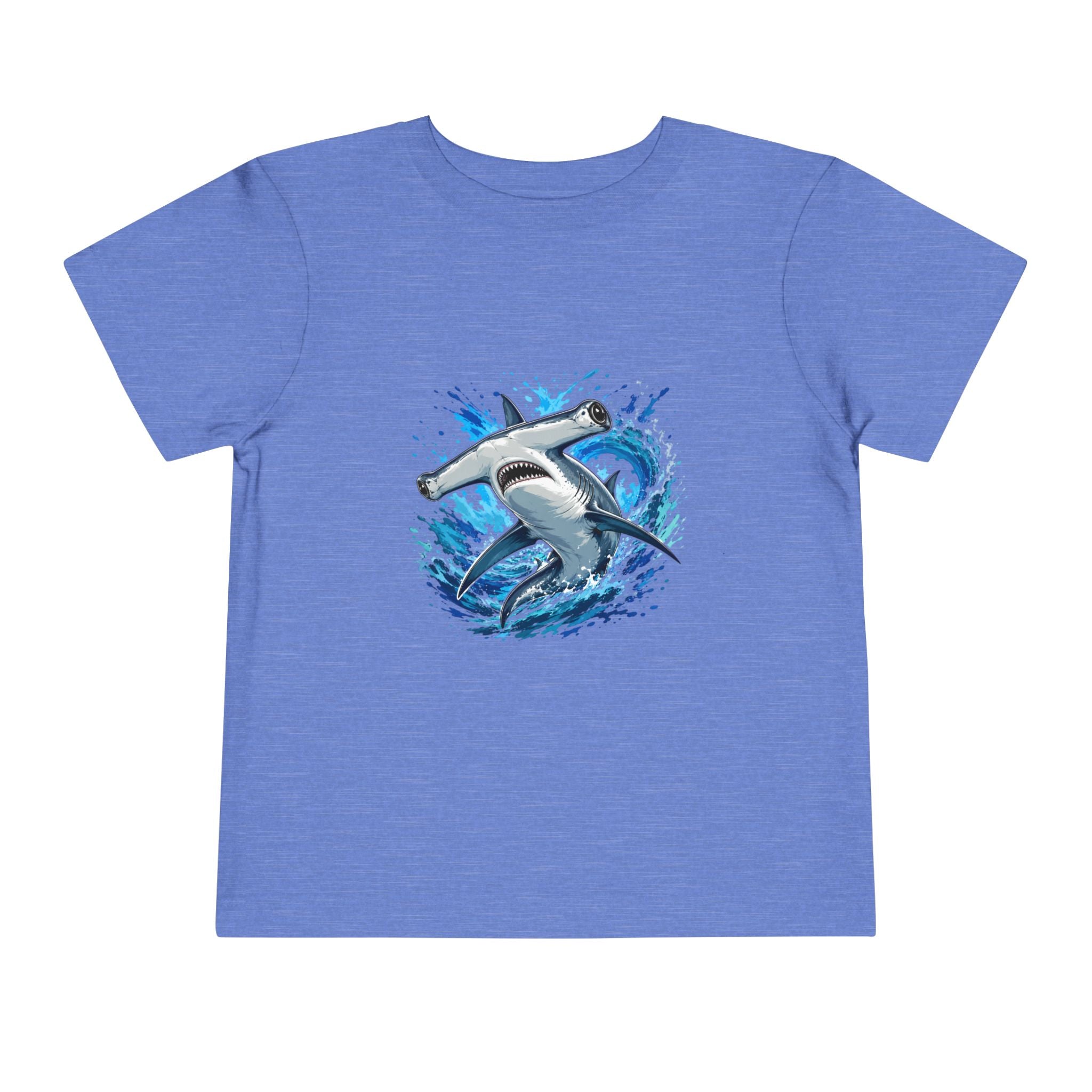Toddler Shark T-Shirt – Playful Hammerhead Splash Tee for Kids
