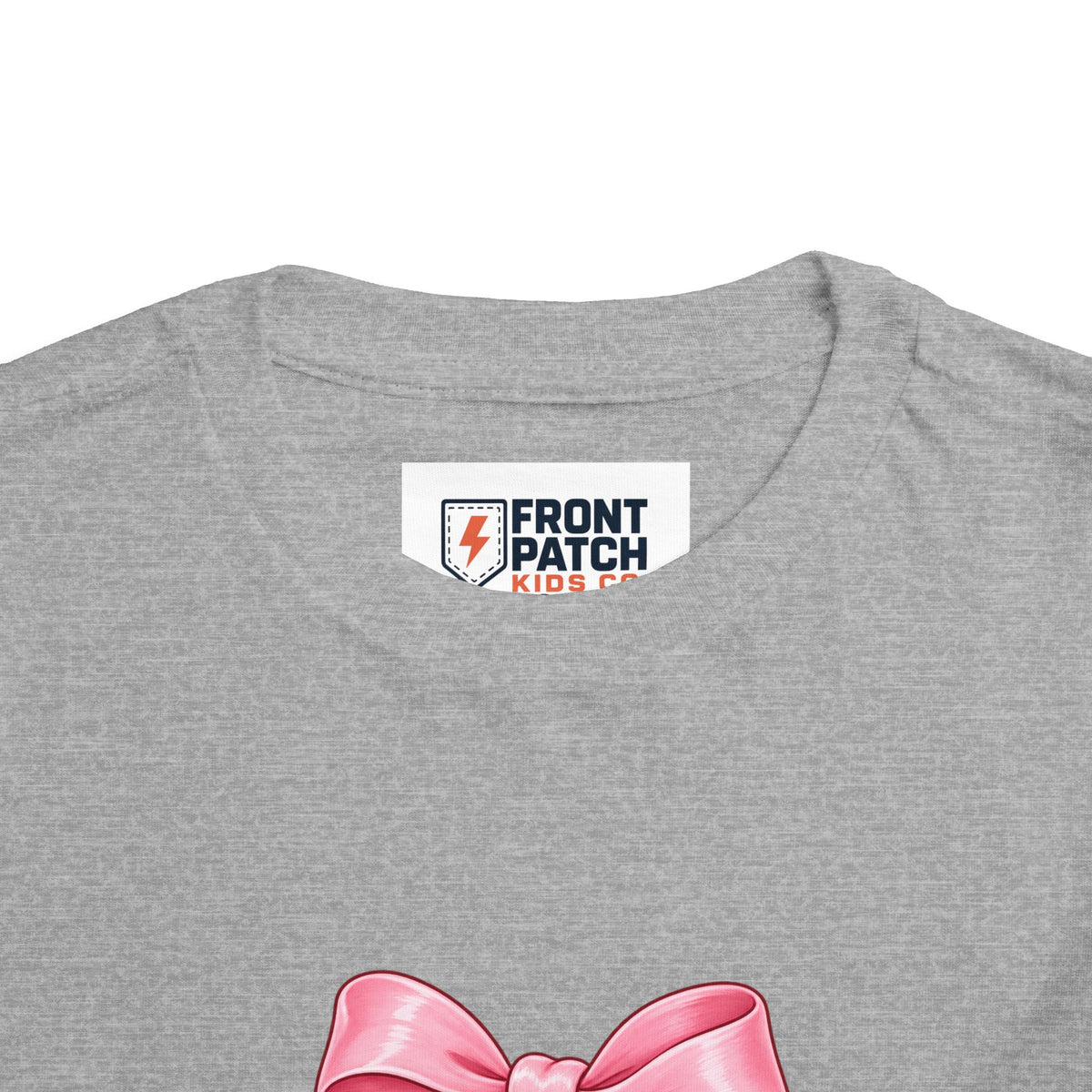 Toddler Cherry Happy Tee — Cute Pink Bow Cherries Kids Shirt