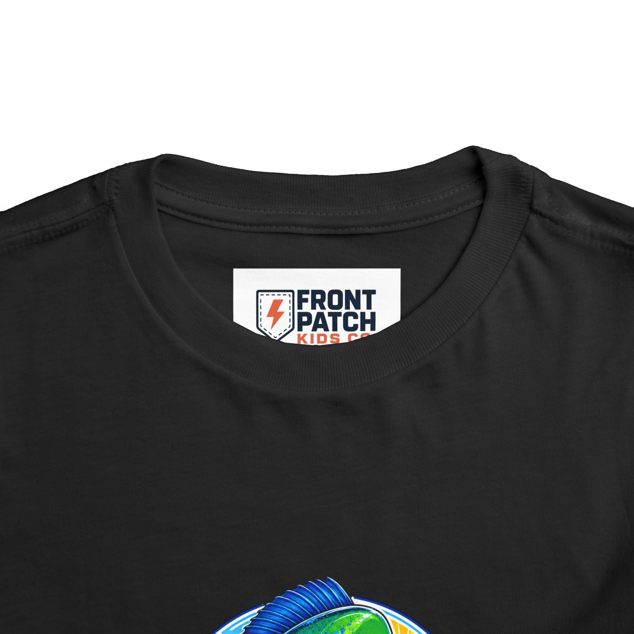 Toddler Tee — Colorful Mahi Mahi Fish Surf Ocean Graphic