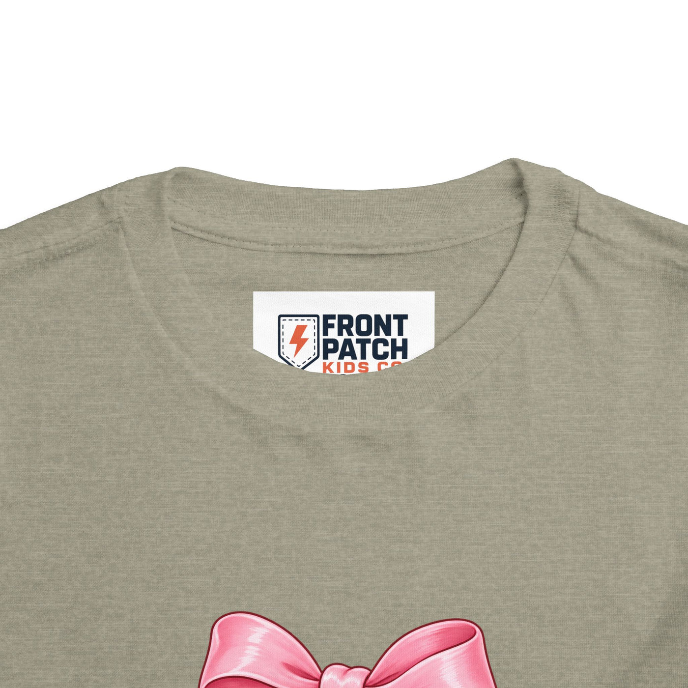 Toddler Cherry Happy Tee — Cute Pink Bow Cherries Kids Shirt