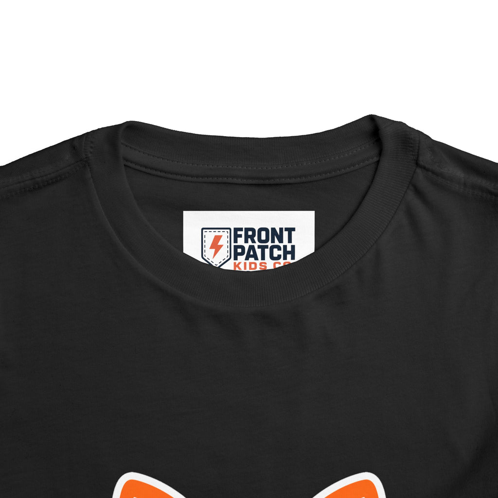 Toddler Tee — Cute Smiling Fox Face Kids Shirt