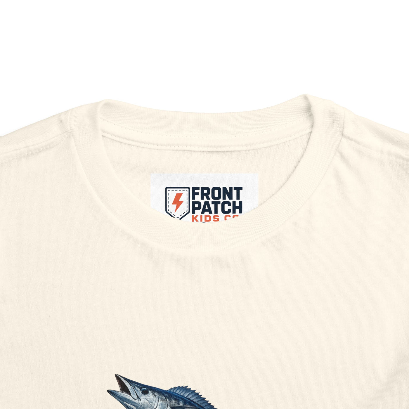 Toddler Tee - Blue Leaping Tuna Fish Graphic