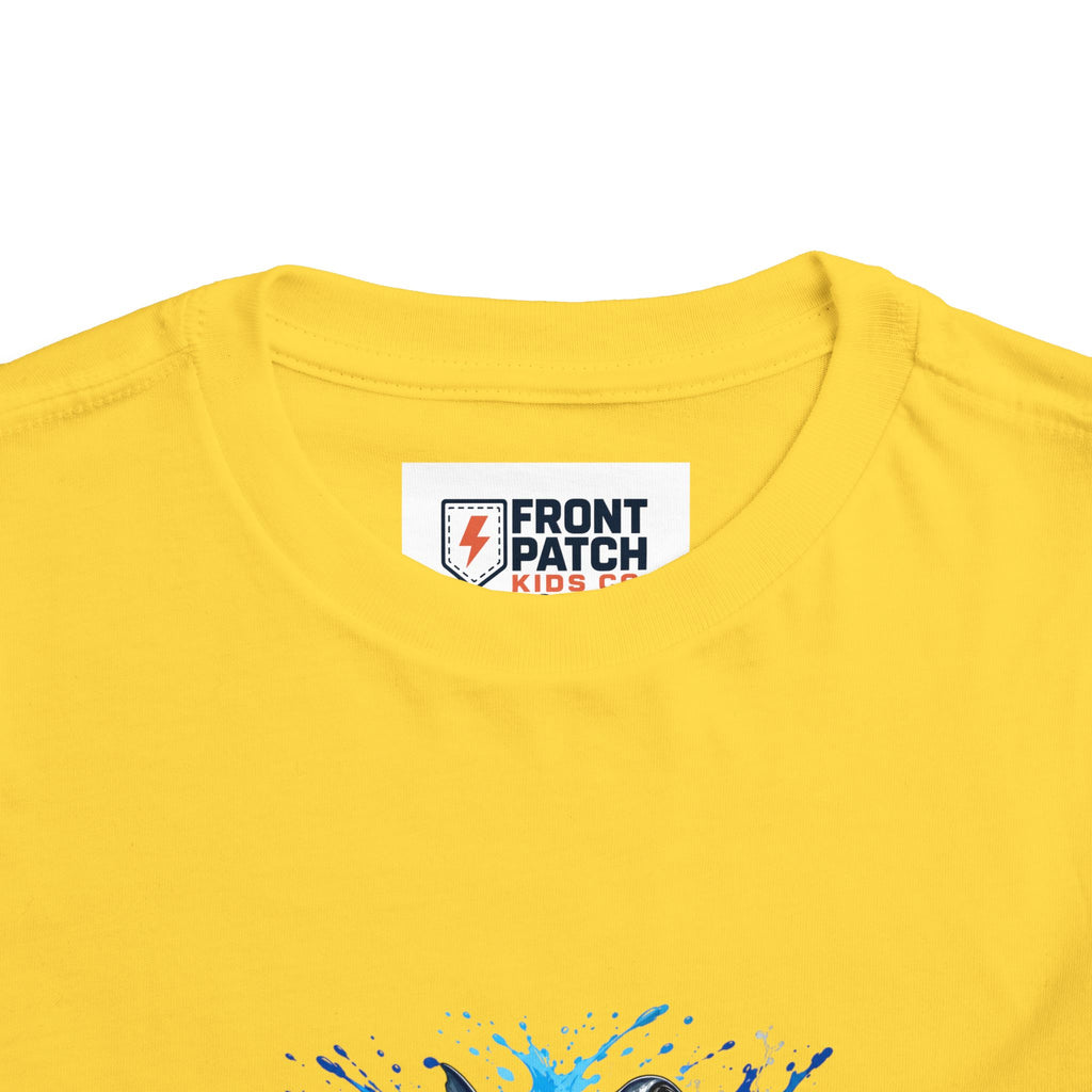 Toddler Shark T-Shirt – Playful Hammerhead Splash Tee for Kids