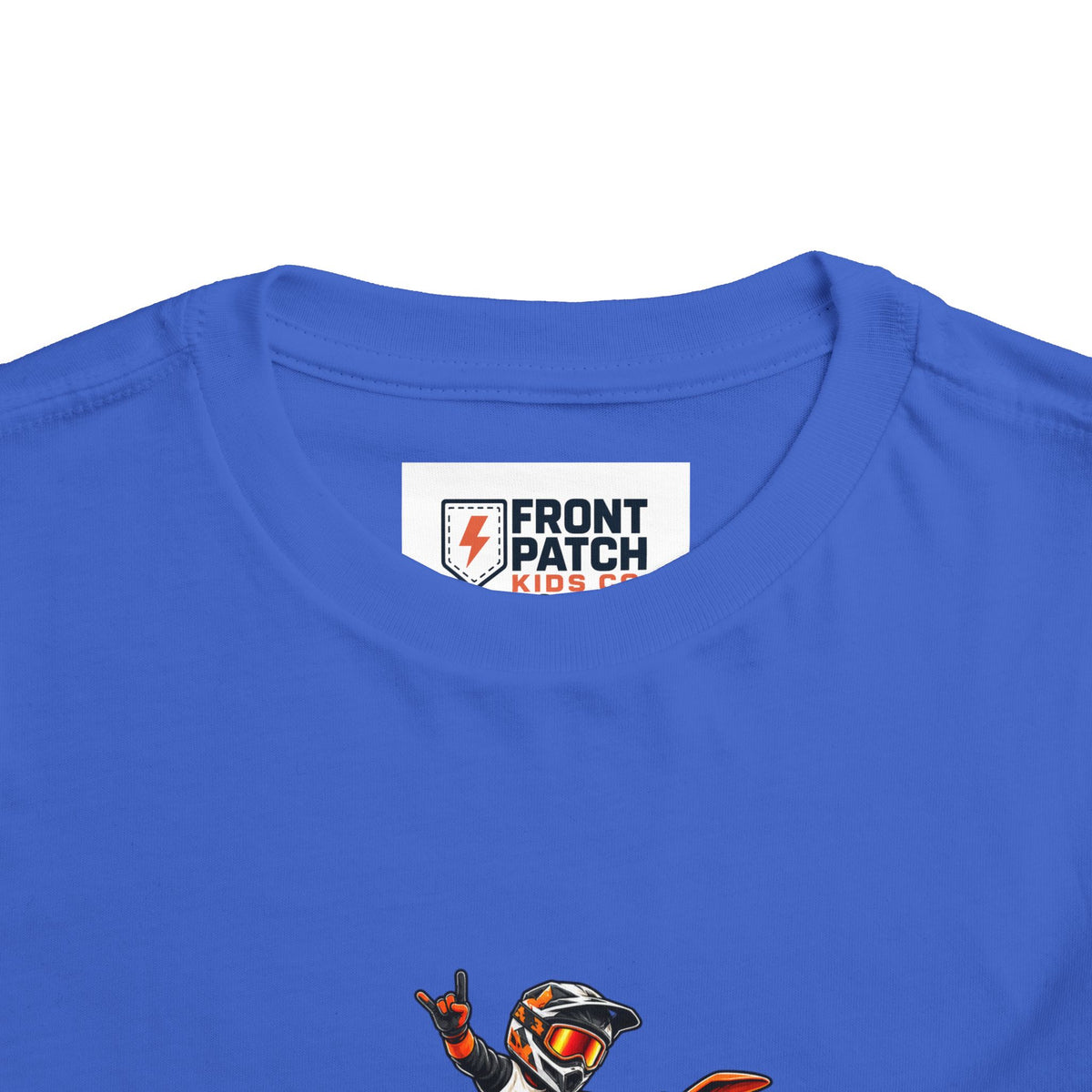 Toddler Tee — "Full Send" Dirt Bike Graphic