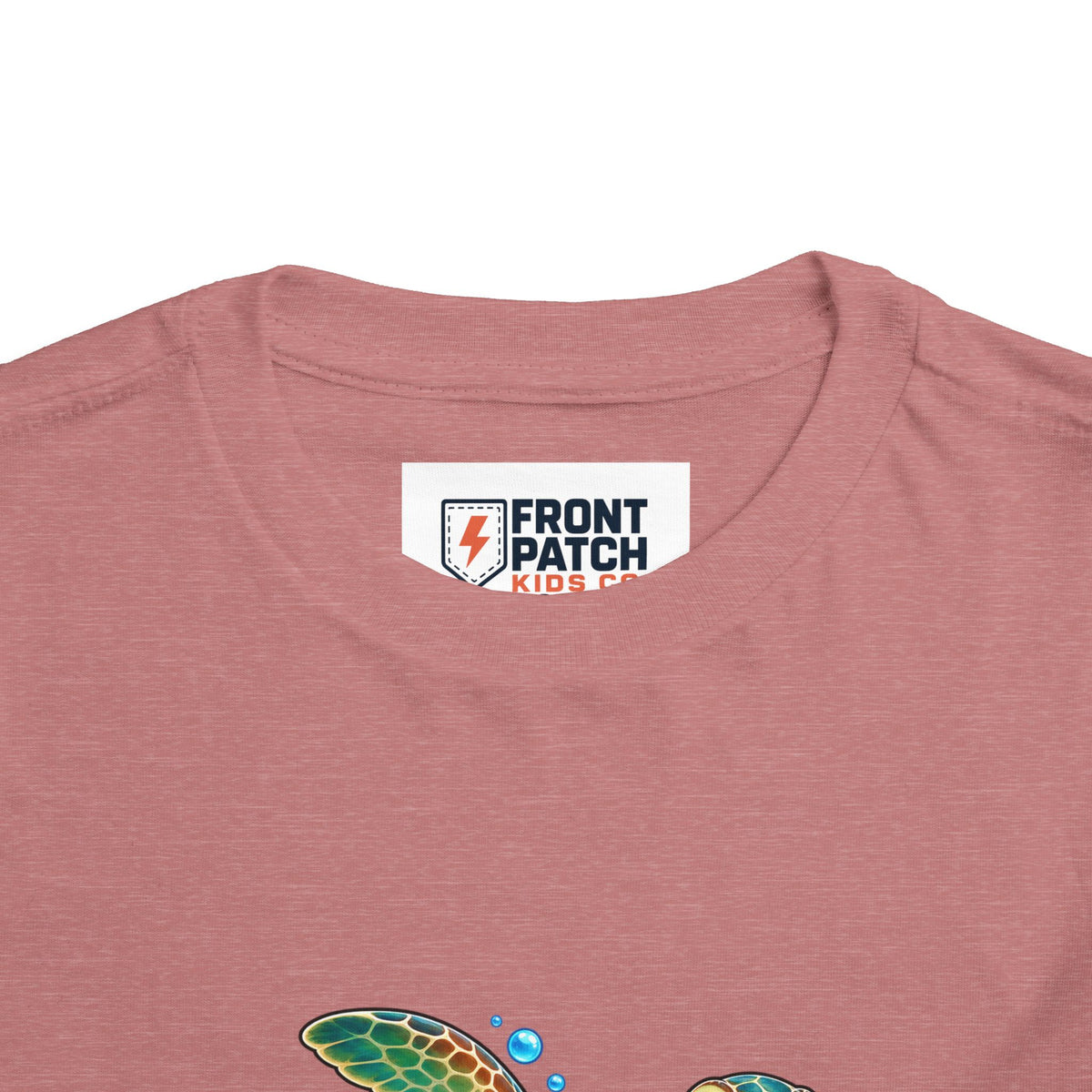 Reef Runner Toddler Tee — Sea Turtle Graphic Shirt for Kids