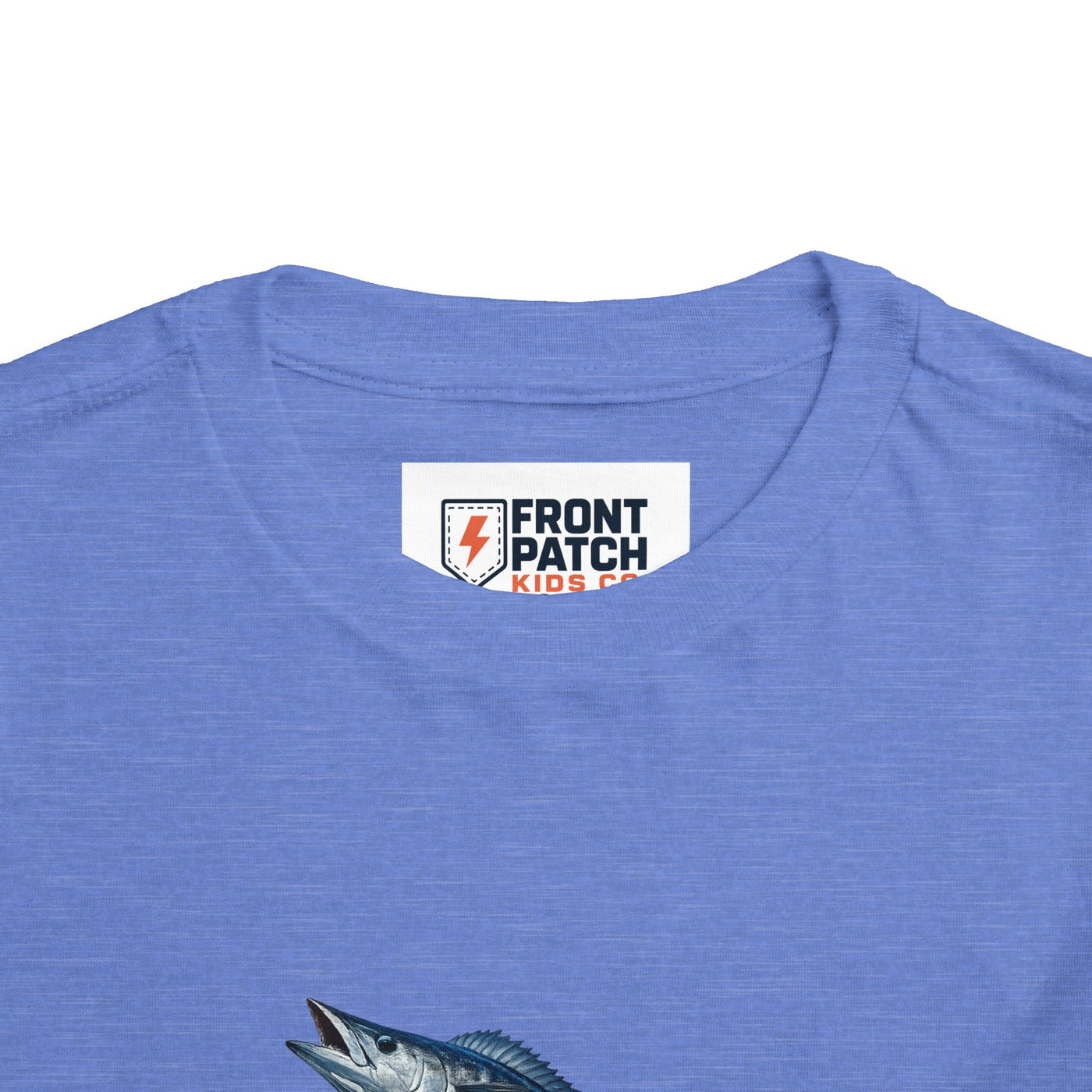 Toddler Tee - Blue Leaping Tuna Fish Graphic