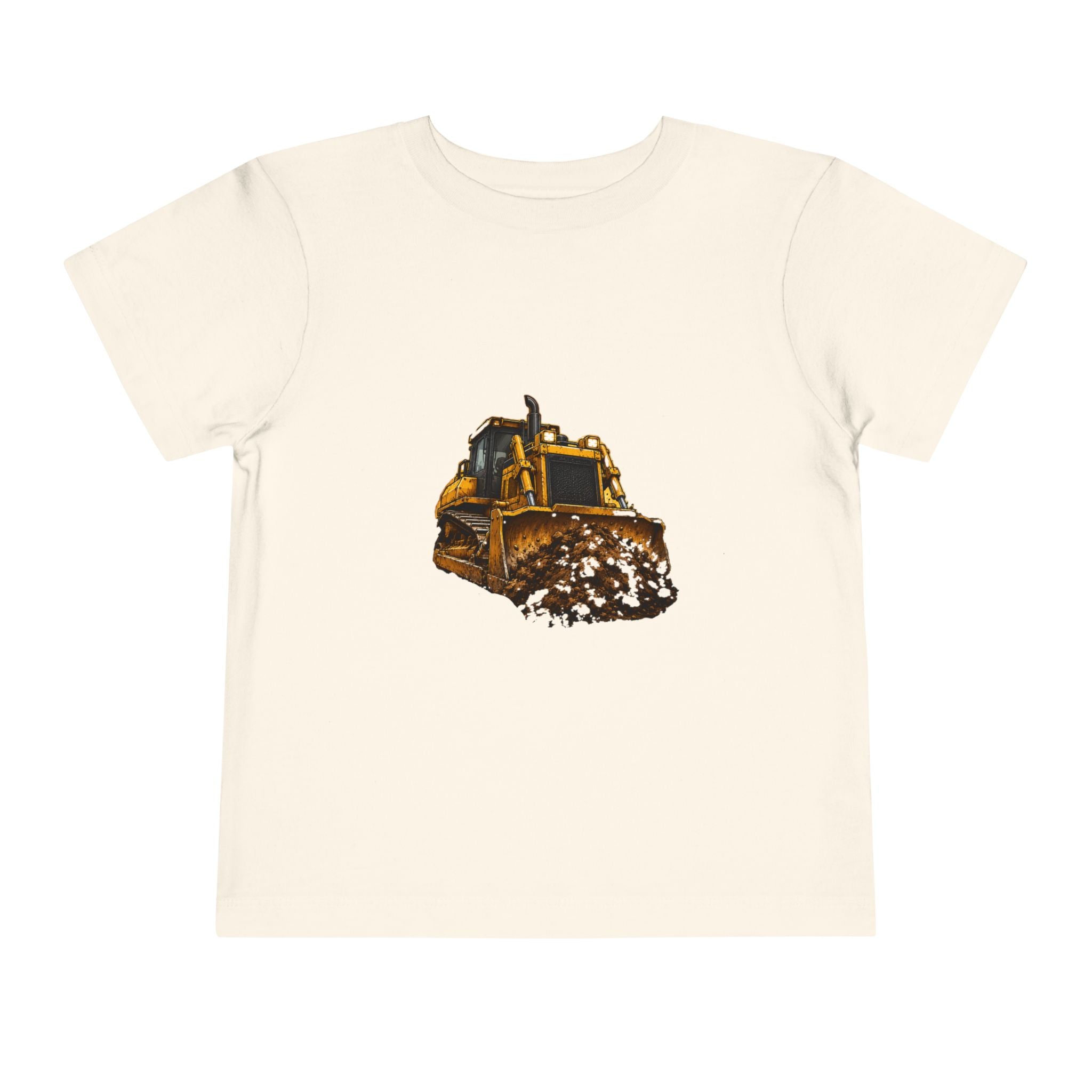 Toddler Bulldozer Tee - Construction Truck Kids Shirt