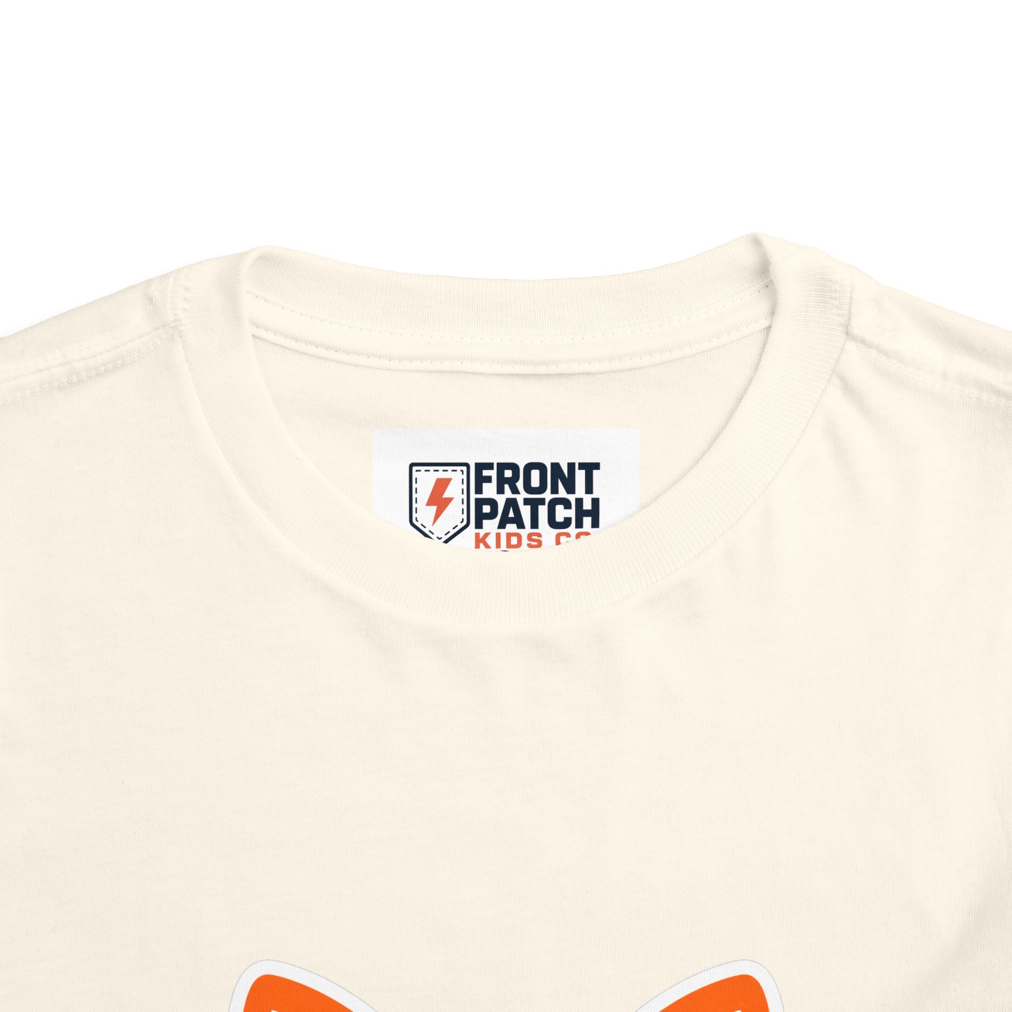 Toddler Tee — Cute Smiling Fox Face Kids Shirt