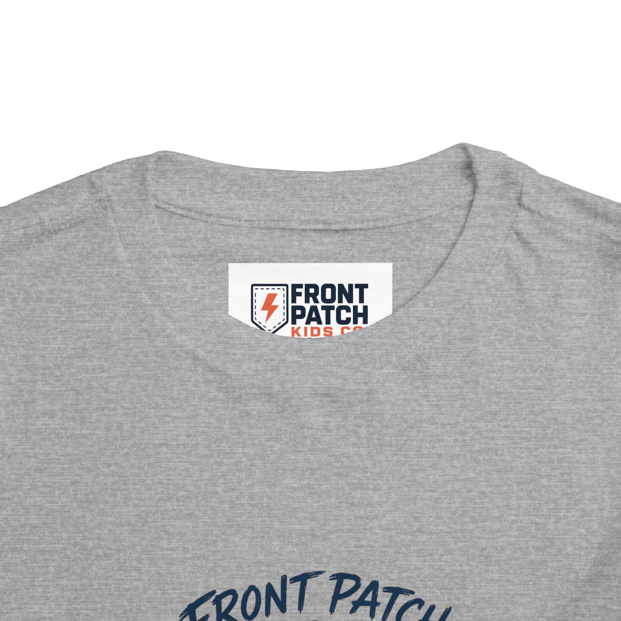 Toddler Shark Tee - "Front Patch" Ocean Shark Graphic Kids Shirt