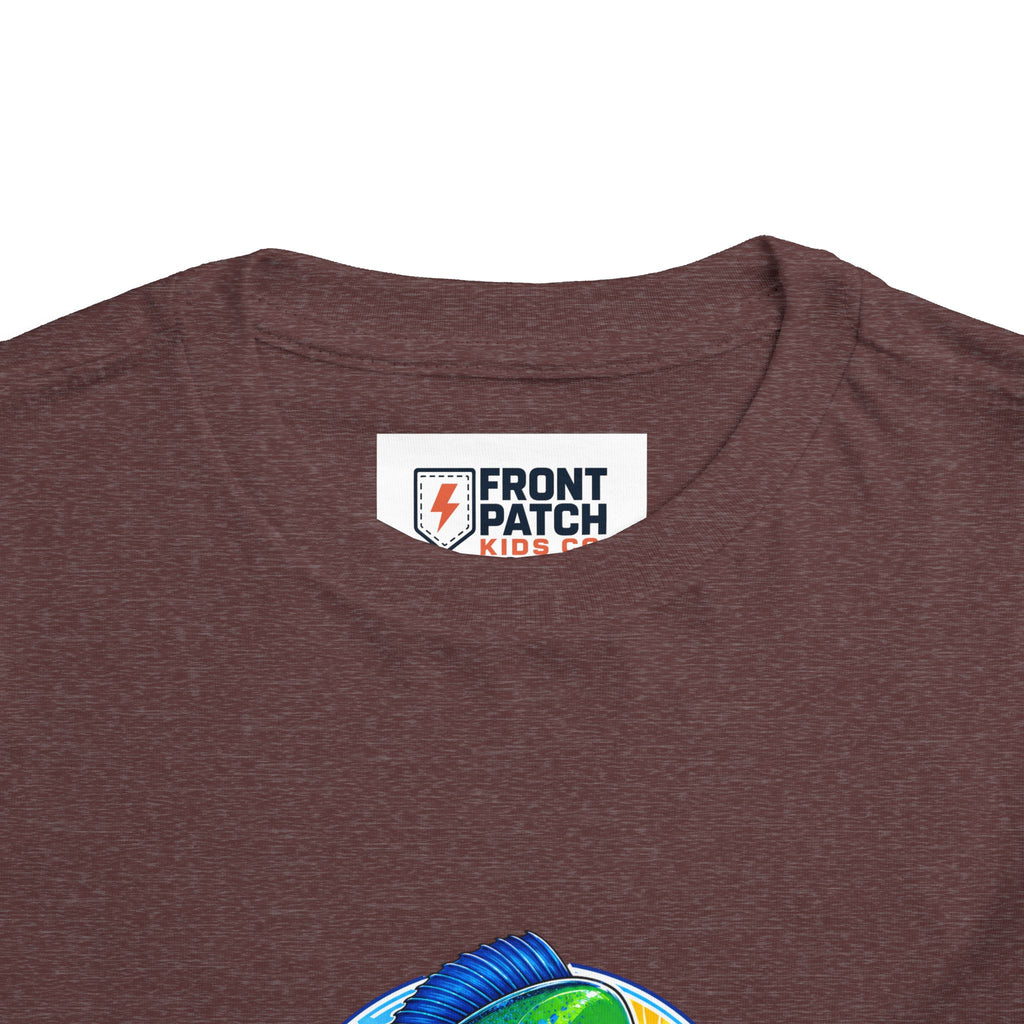 Toddler Tee — Colorful Mahi Mahi Fish Surf Ocean Graphic