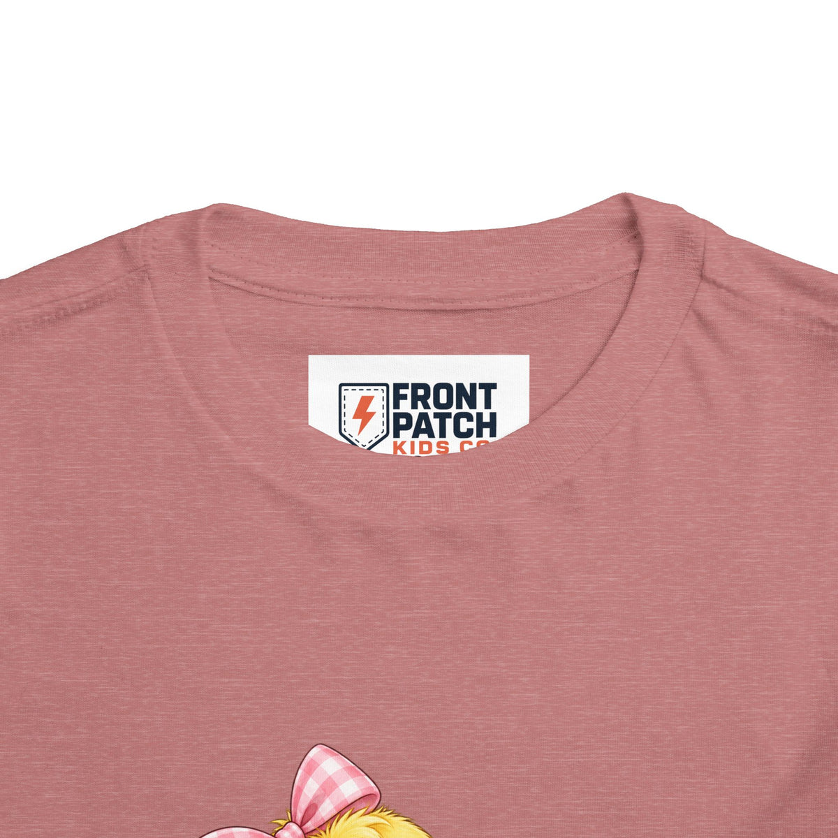 Toddler Tee — "Ducky Days" Cute Duckling Floral Baby Shirt