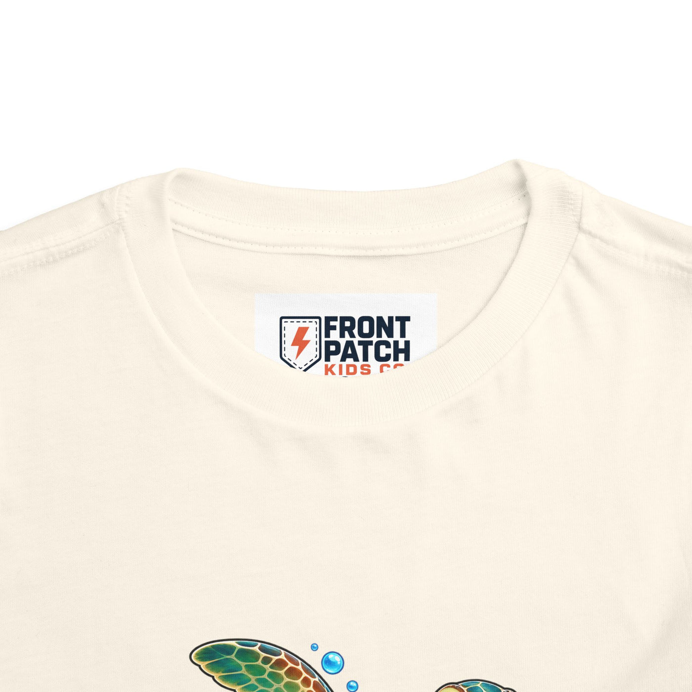 Reef Runner Toddler Tee — Sea Turtle Graphic Shirt for Kids