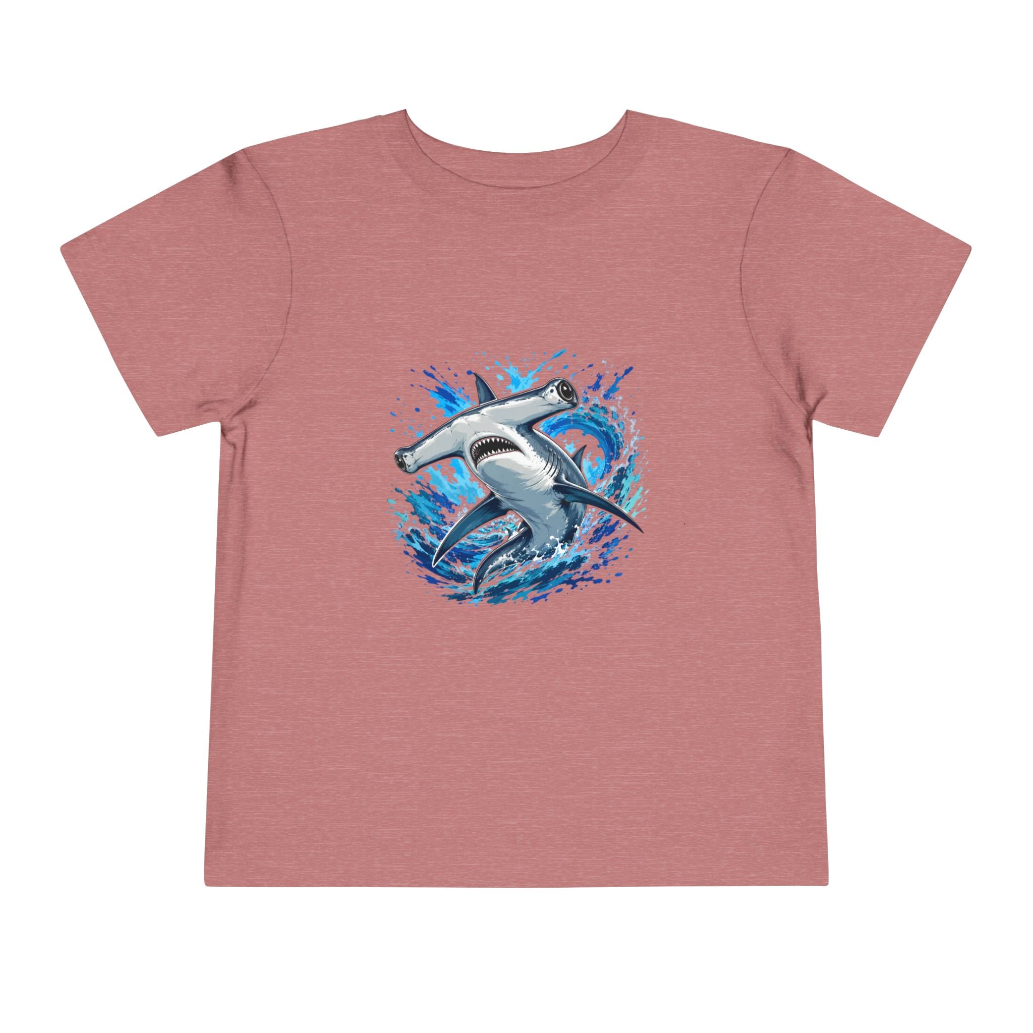Toddler Shark T-Shirt – Playful Hammerhead Splash Tee for Kids