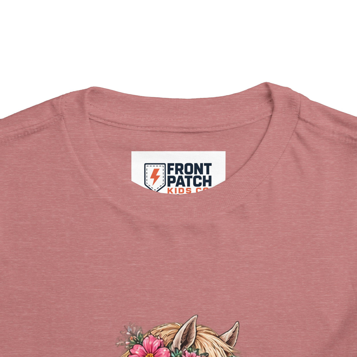 Toddler Tee — Floral Horse "Kind Hearts Bright Days" Cute Pony Shirt