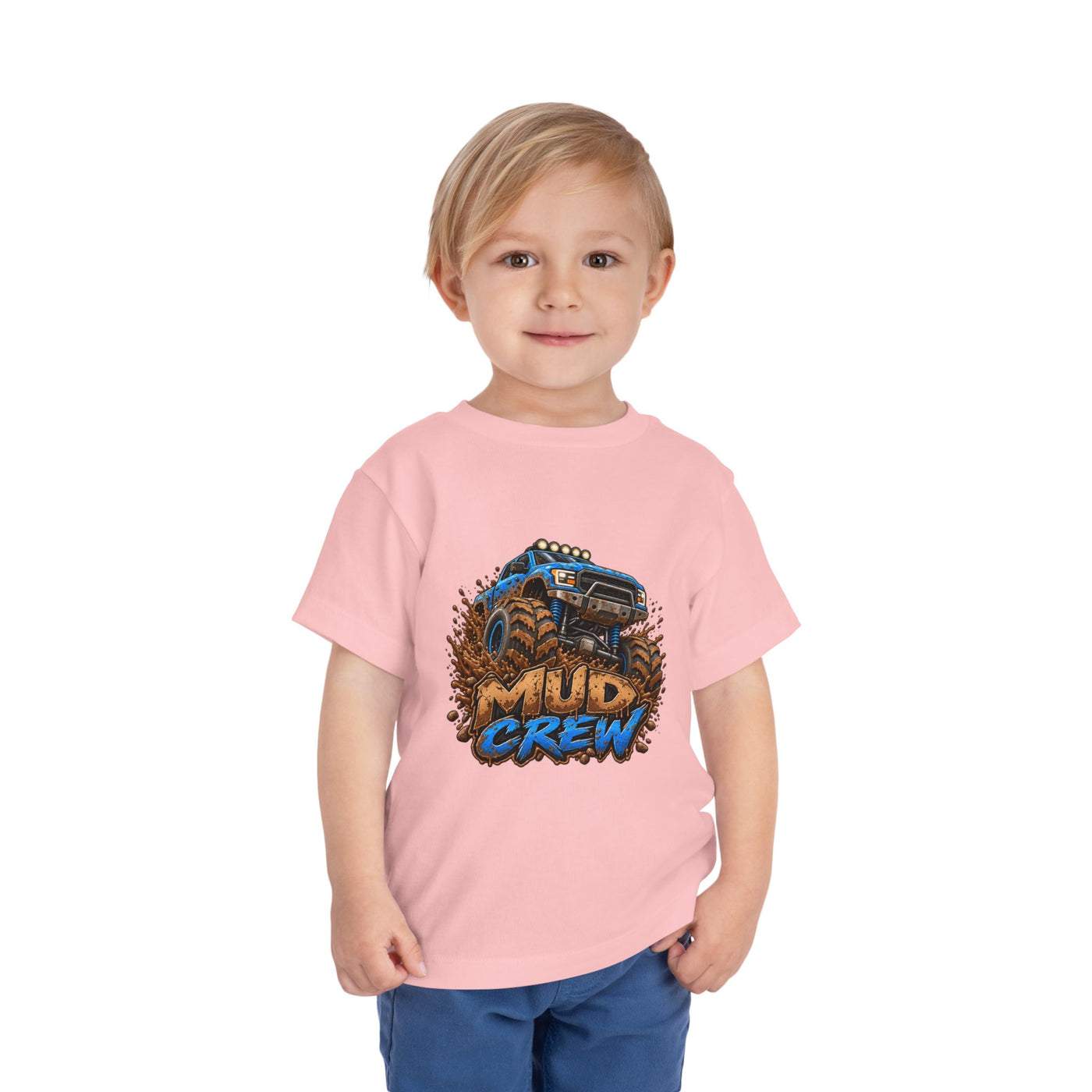 Toddler Tee - Mud Crew Monster Truck Graphic