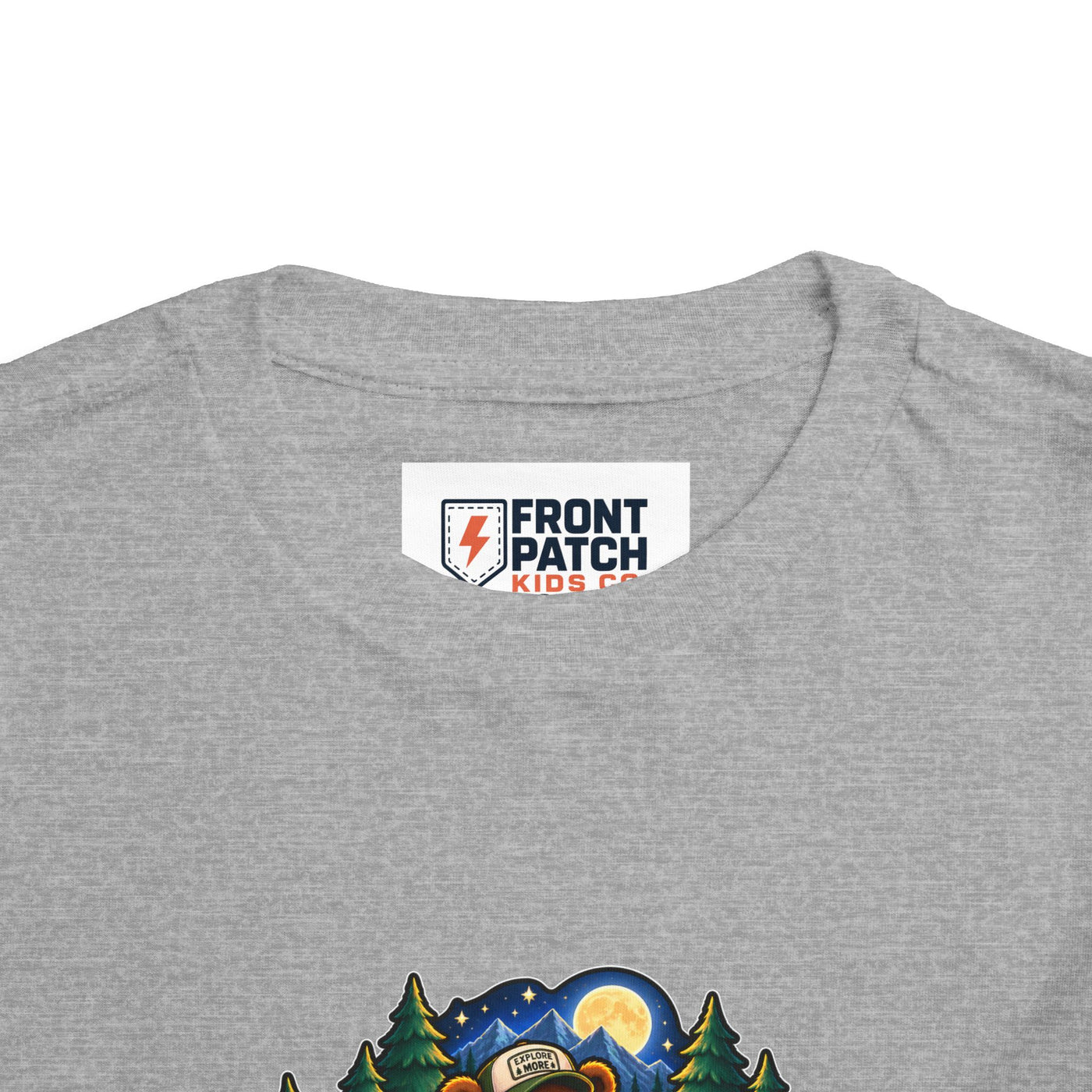 Toddler Tee — "Campfire Crew" Cute Woodland Animals Camping Shirt