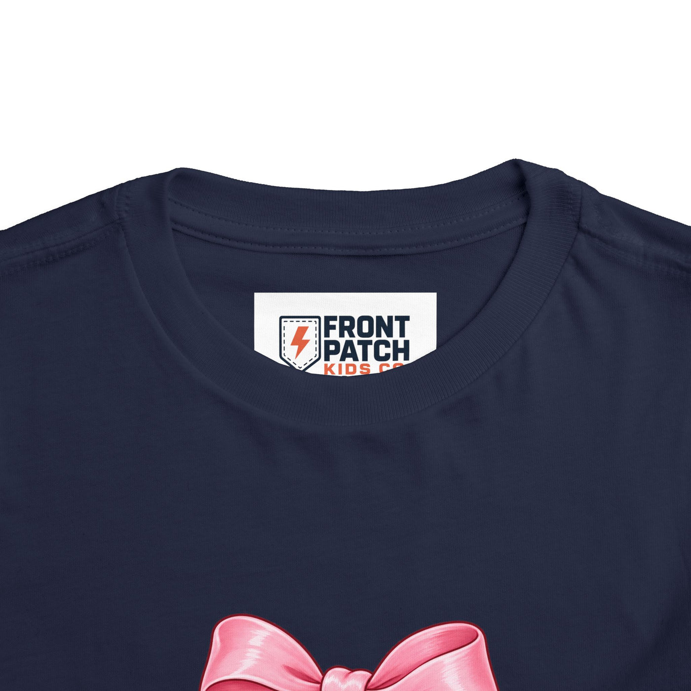 Toddler Cherry Happy Tee — Cute Pink Bow Cherries Kids Shirt