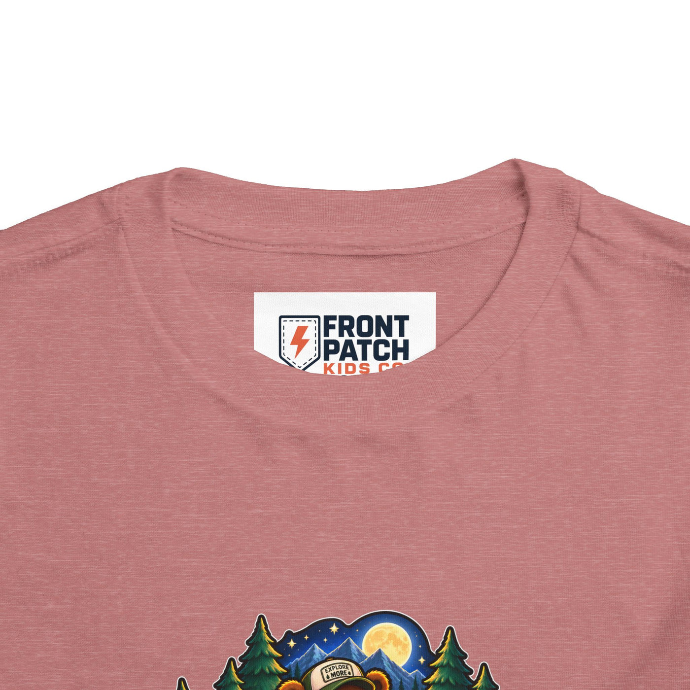 Toddler Tee — "Campfire Crew" Cute Woodland Animals Camping Shirt