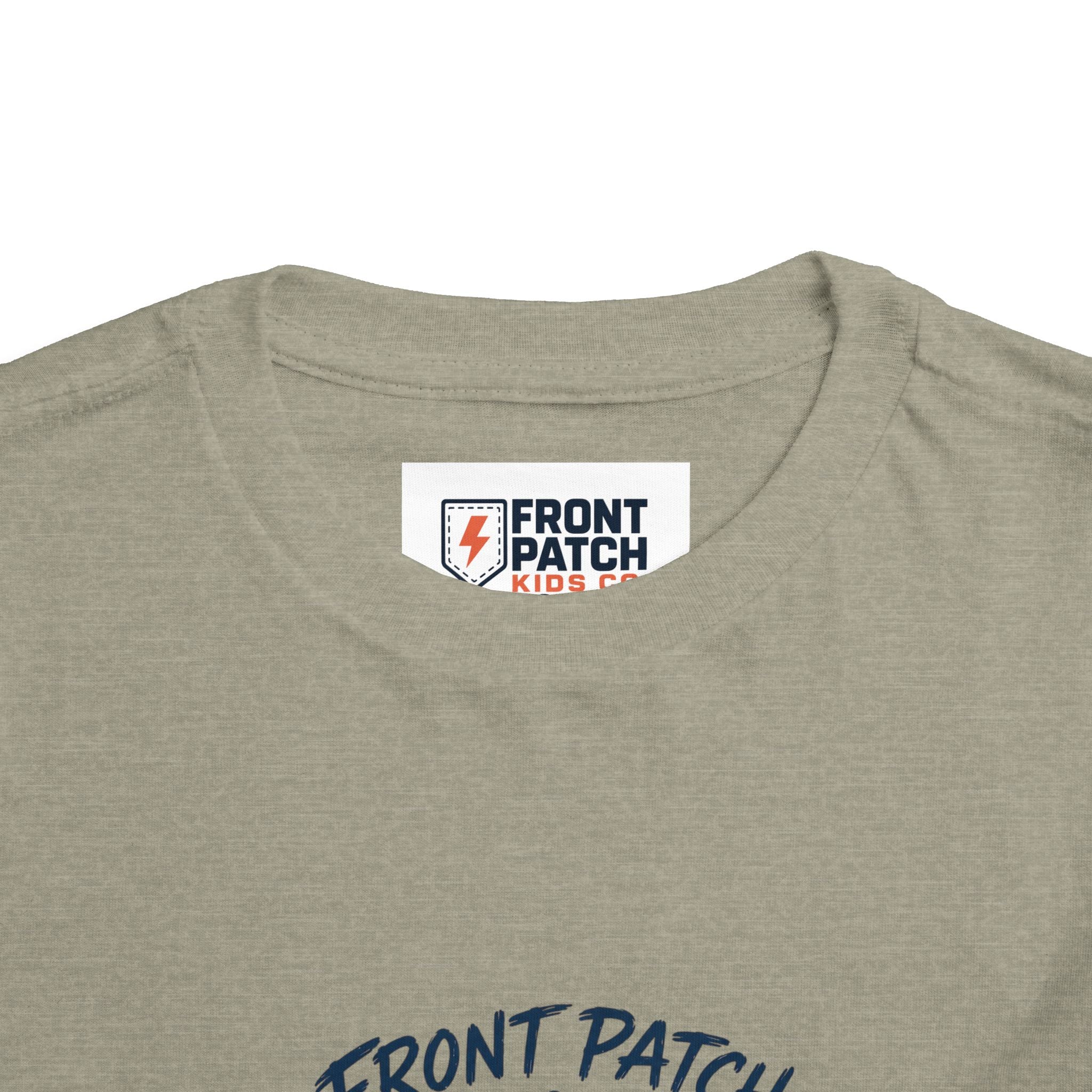 Toddler Shark Tee - "Front Patch" Ocean Shark Graphic Kids Shirt