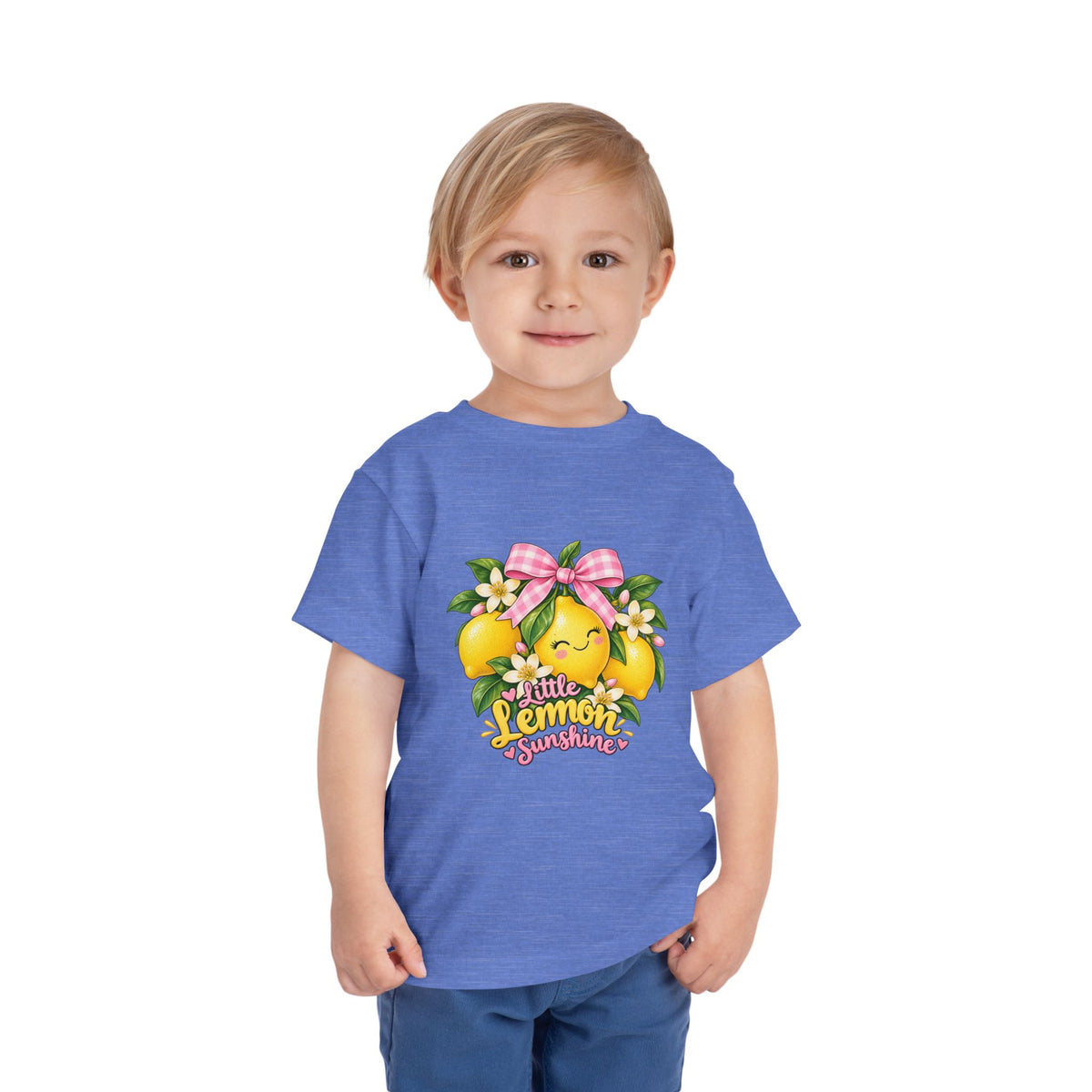 Toddler Tee — Little Lemon Sunshine Cute Fruit Graphic Shirt