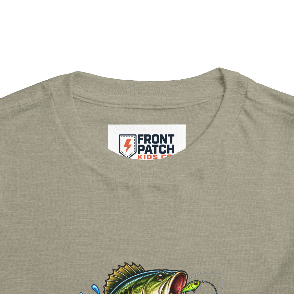 Toddler Tee — "Lake Life Legend" Fishing Graphic for Kids