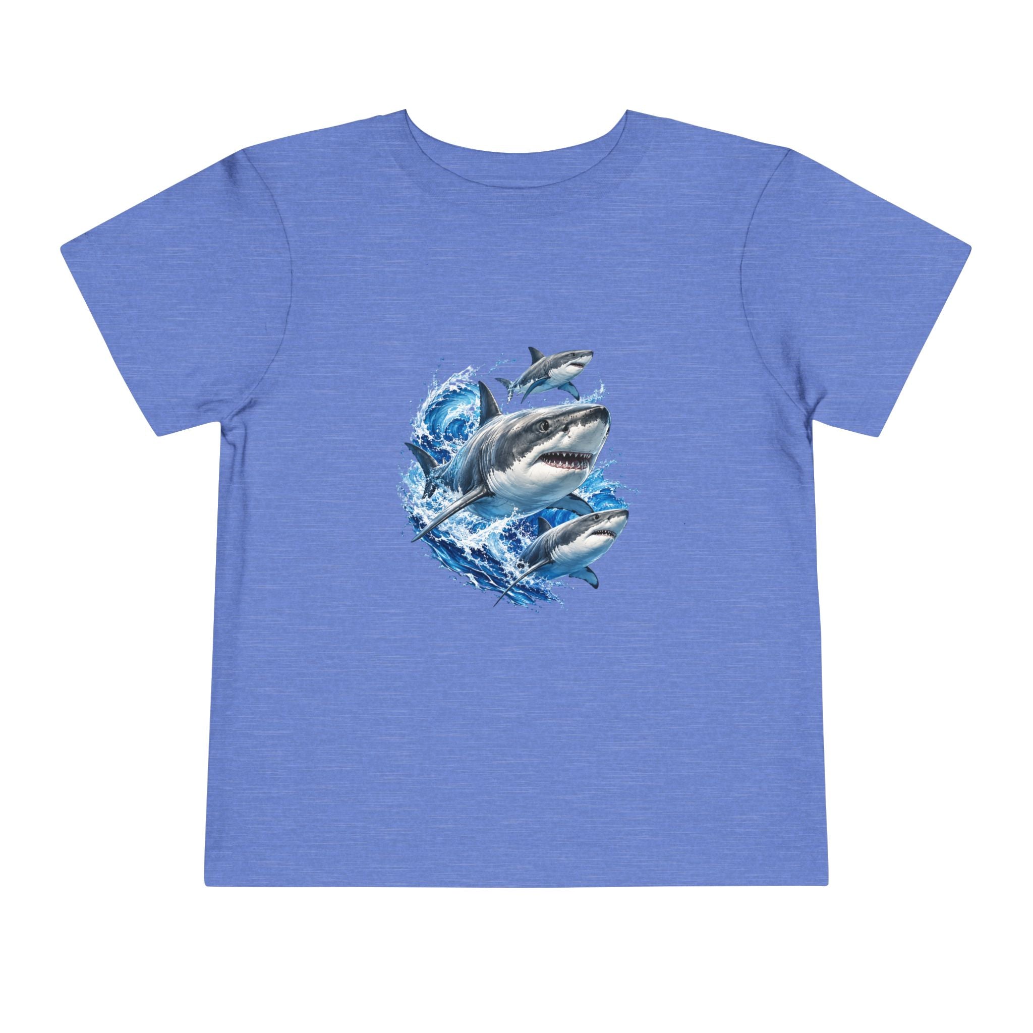 Toddler Shark Tee — Playful Ocean Sharks Graphic Shirt