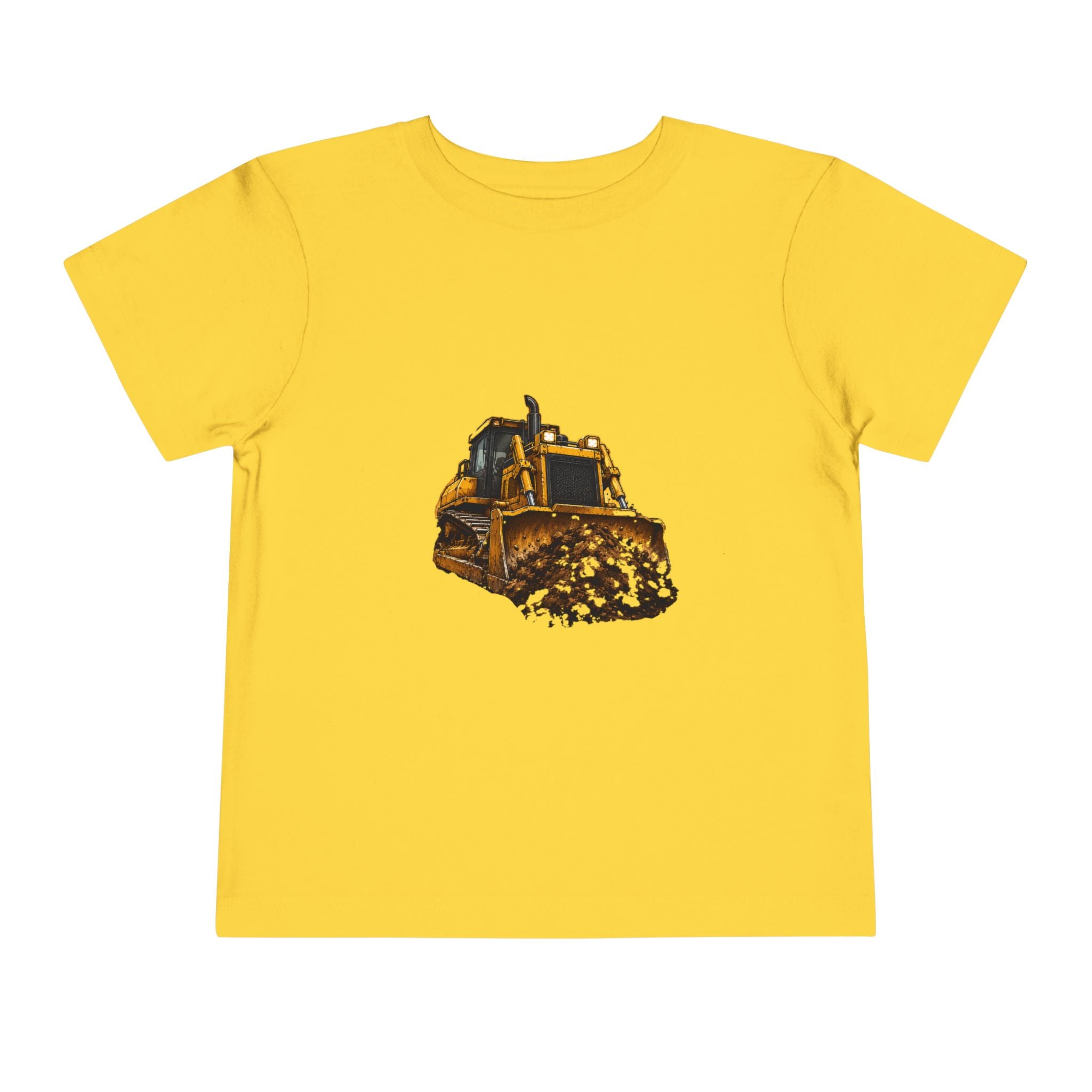 Toddler Bulldozer Tee - Construction Truck Kids Shirt