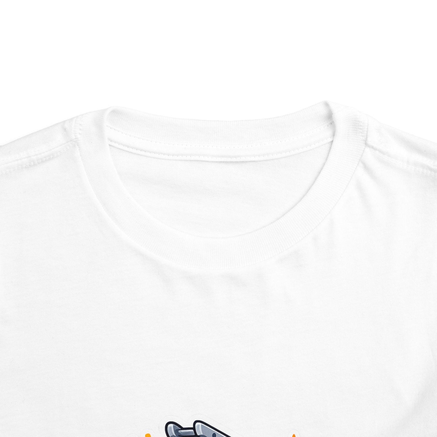 Toddler Tee — Cute Cartoon Fire Truck Graphic Shirt for Kids