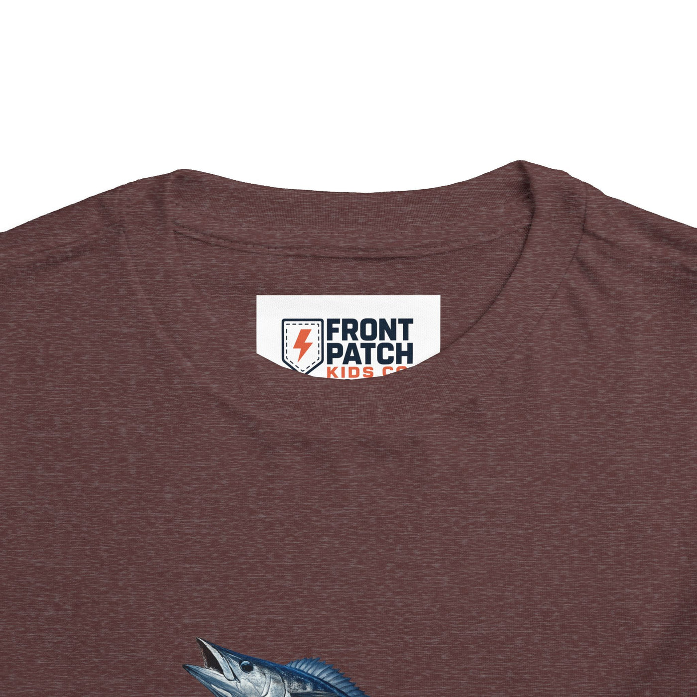 Toddler Tee - Blue Leaping Tuna Fish Graphic