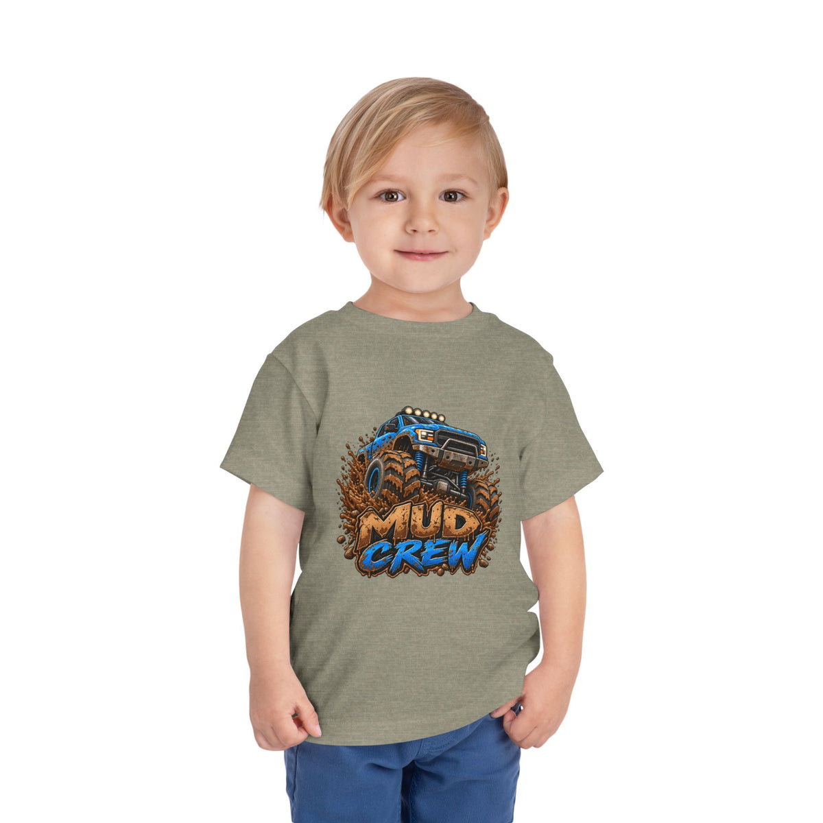 Toddler Tee - Mud Crew Monster Truck Graphic