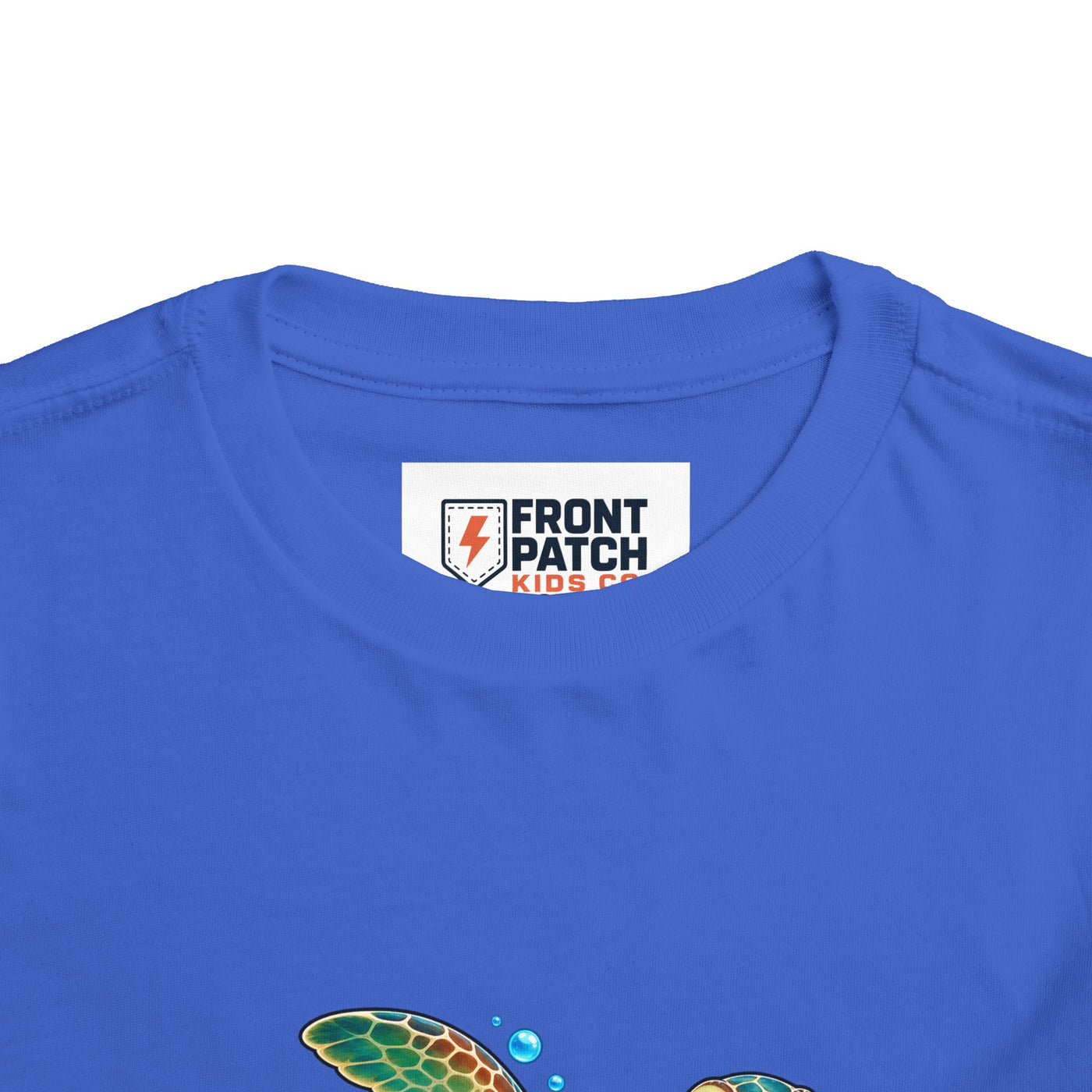 Reef Runner Toddler Tee — Sea Turtle Graphic Shirt for Kids