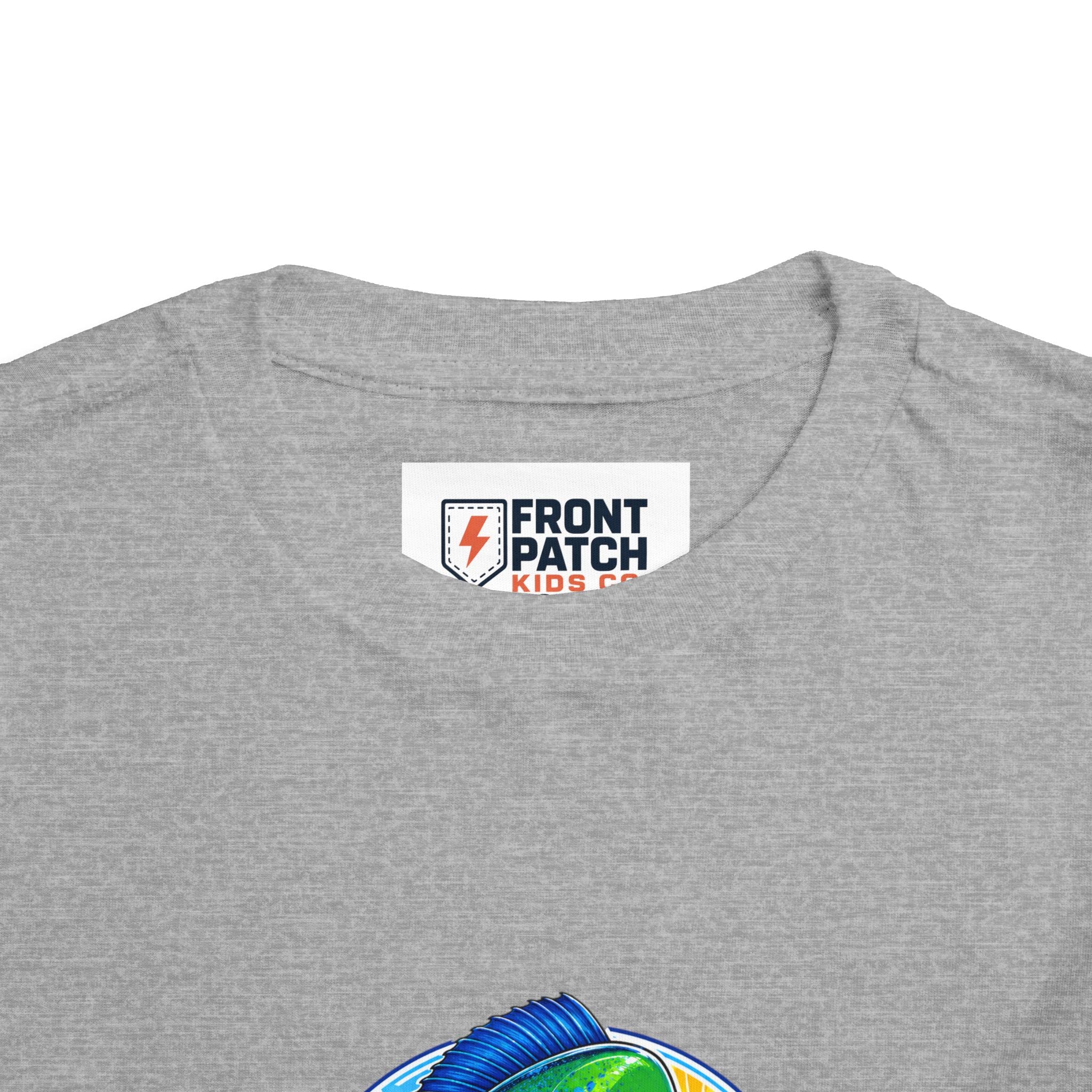 Toddler Tee — Colorful Mahi Mahi Fish Surf Ocean Graphic