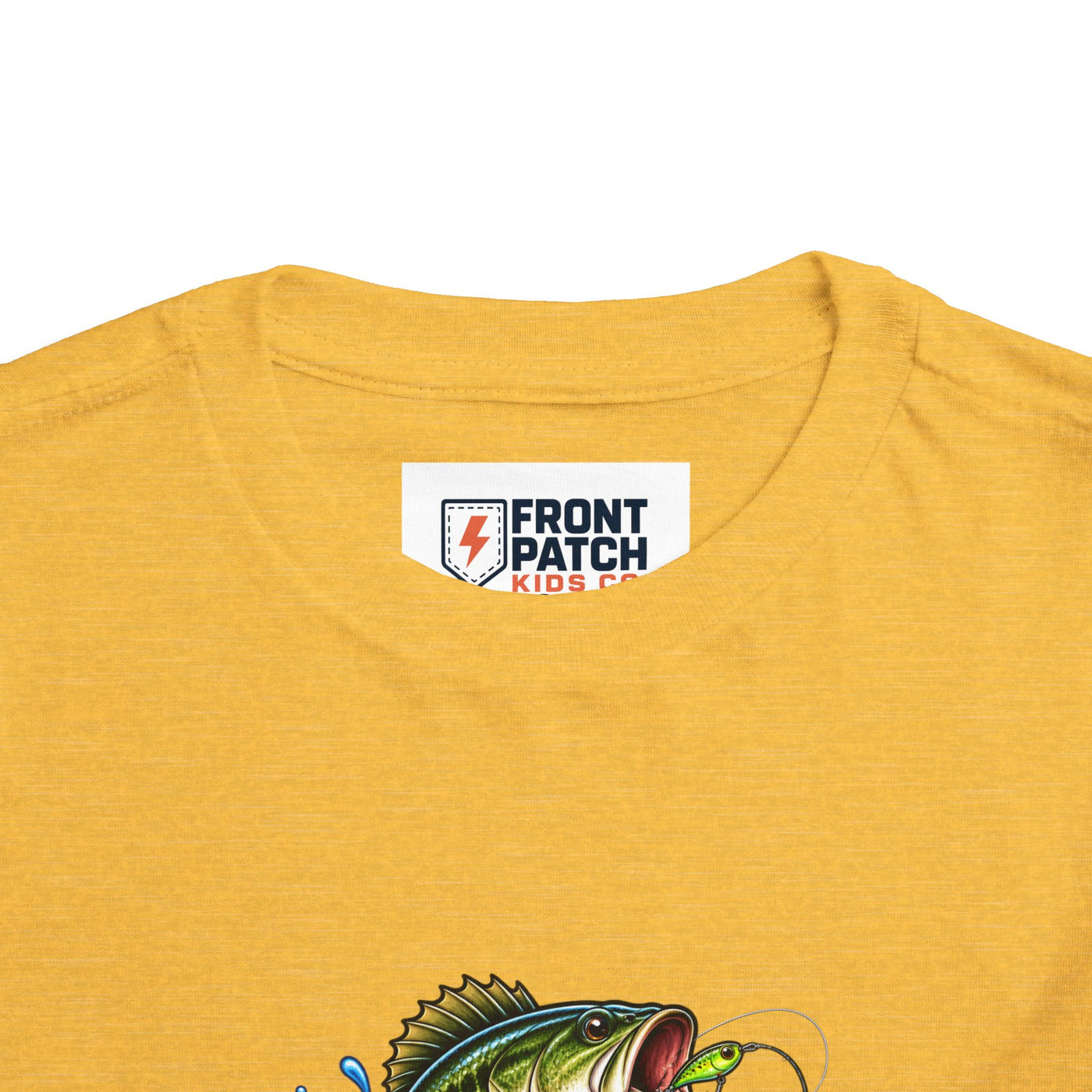 Toddler Tee — "Lake Life Legend" Fishing Graphic for Kids
