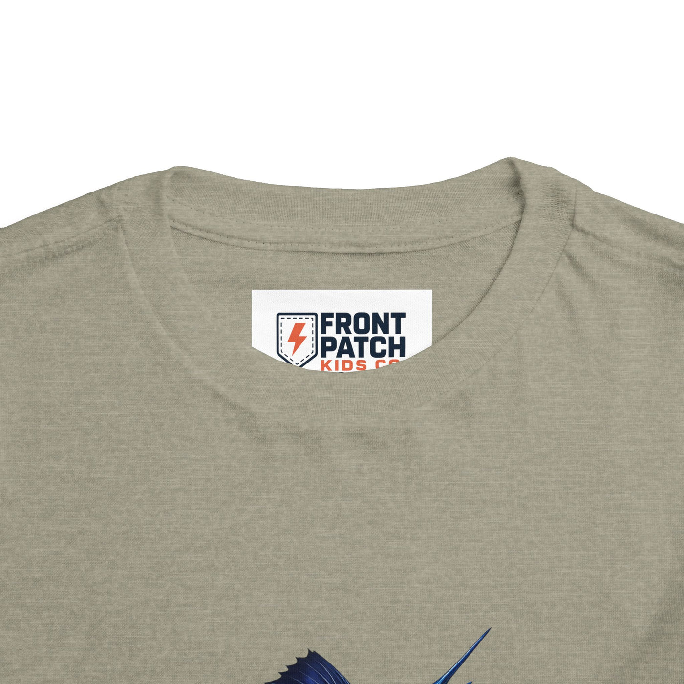 Toddler Tee – Blue Marlin Splash Fishing Shirt