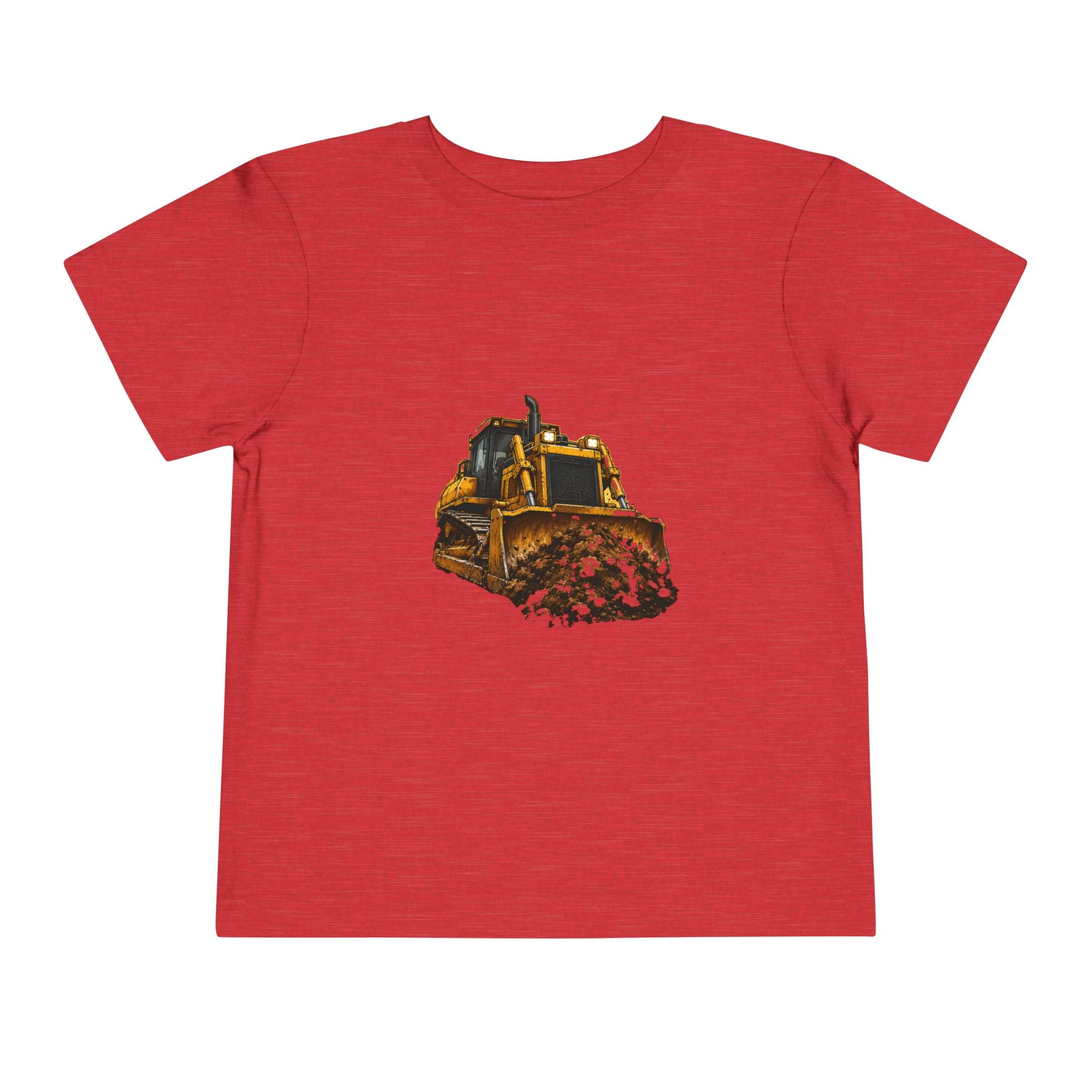 Toddler Bulldozer Tee - Construction Truck Kids Shirt