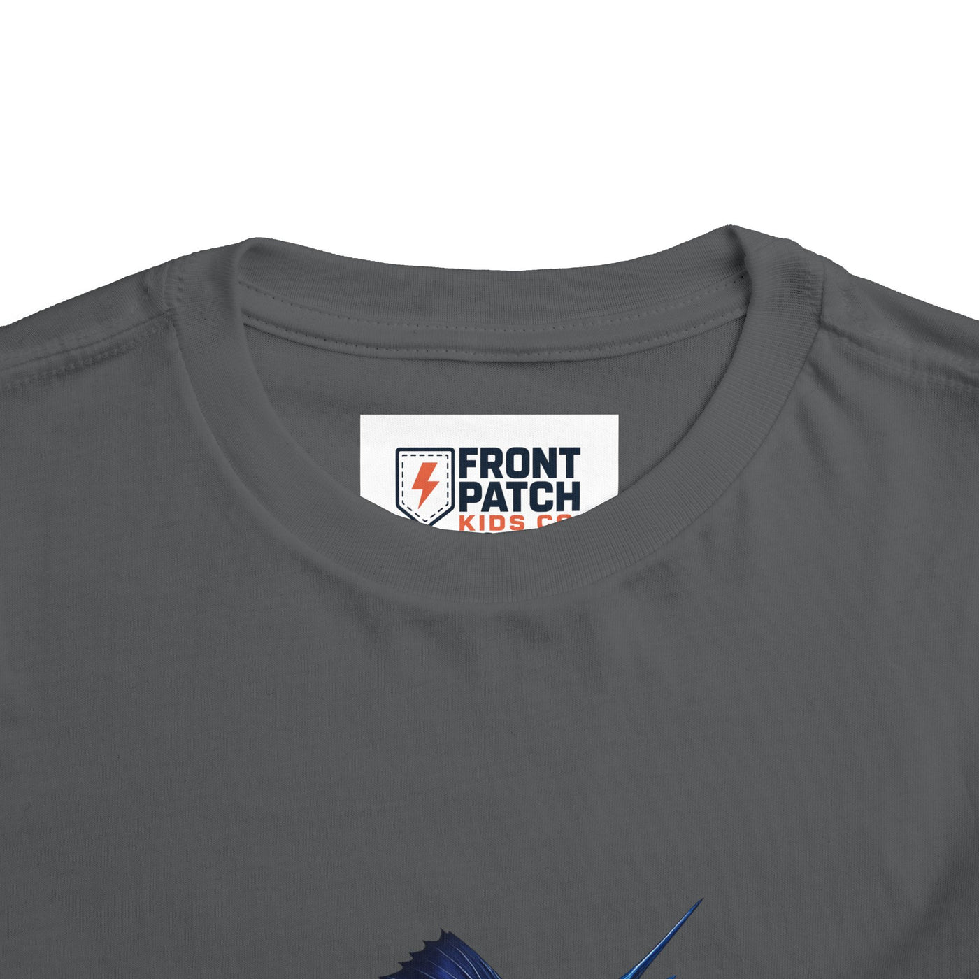 Toddler Tee – Blue Marlin Splash Fishing Shirt