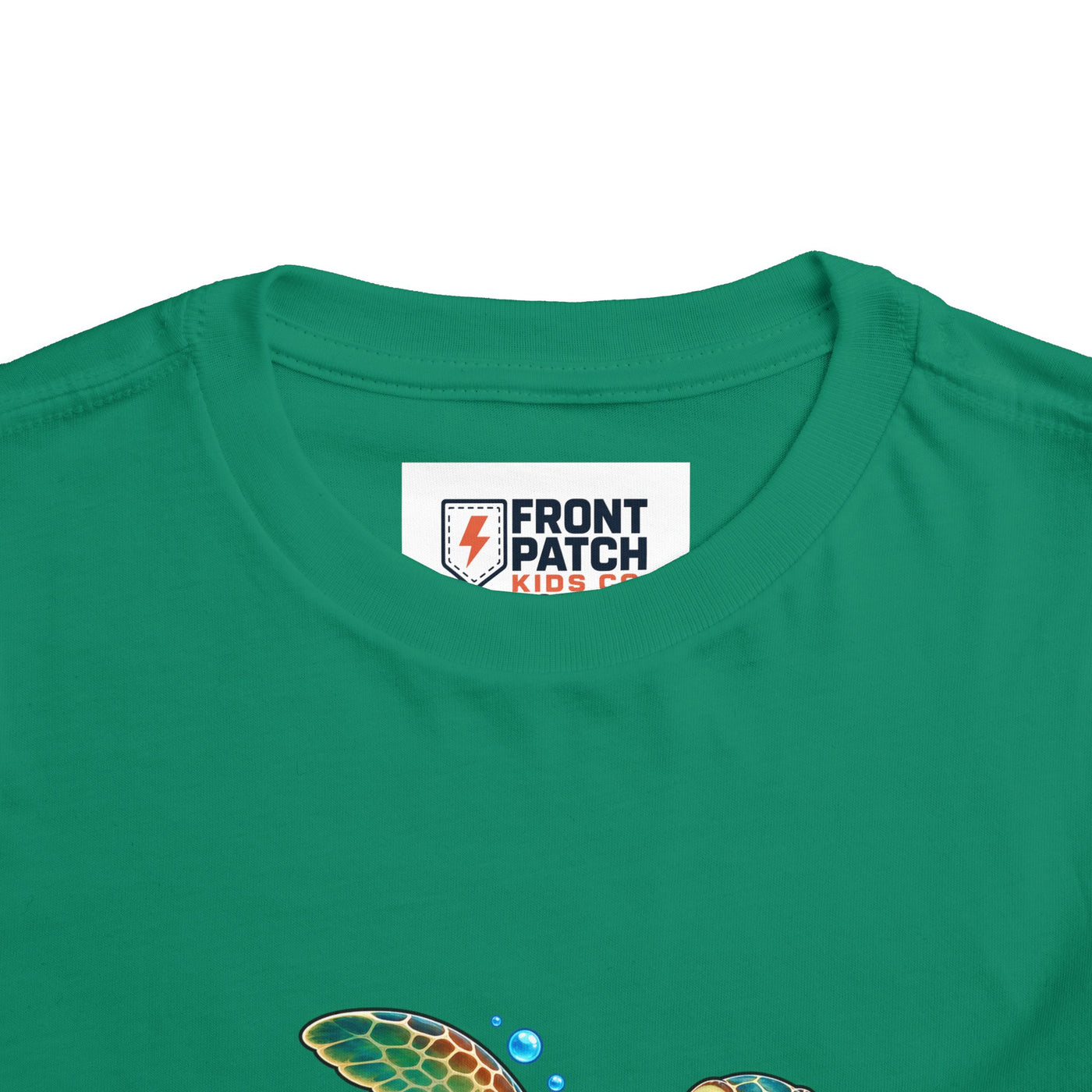Reef Runner Toddler Tee — Sea Turtle Graphic Shirt for Kids