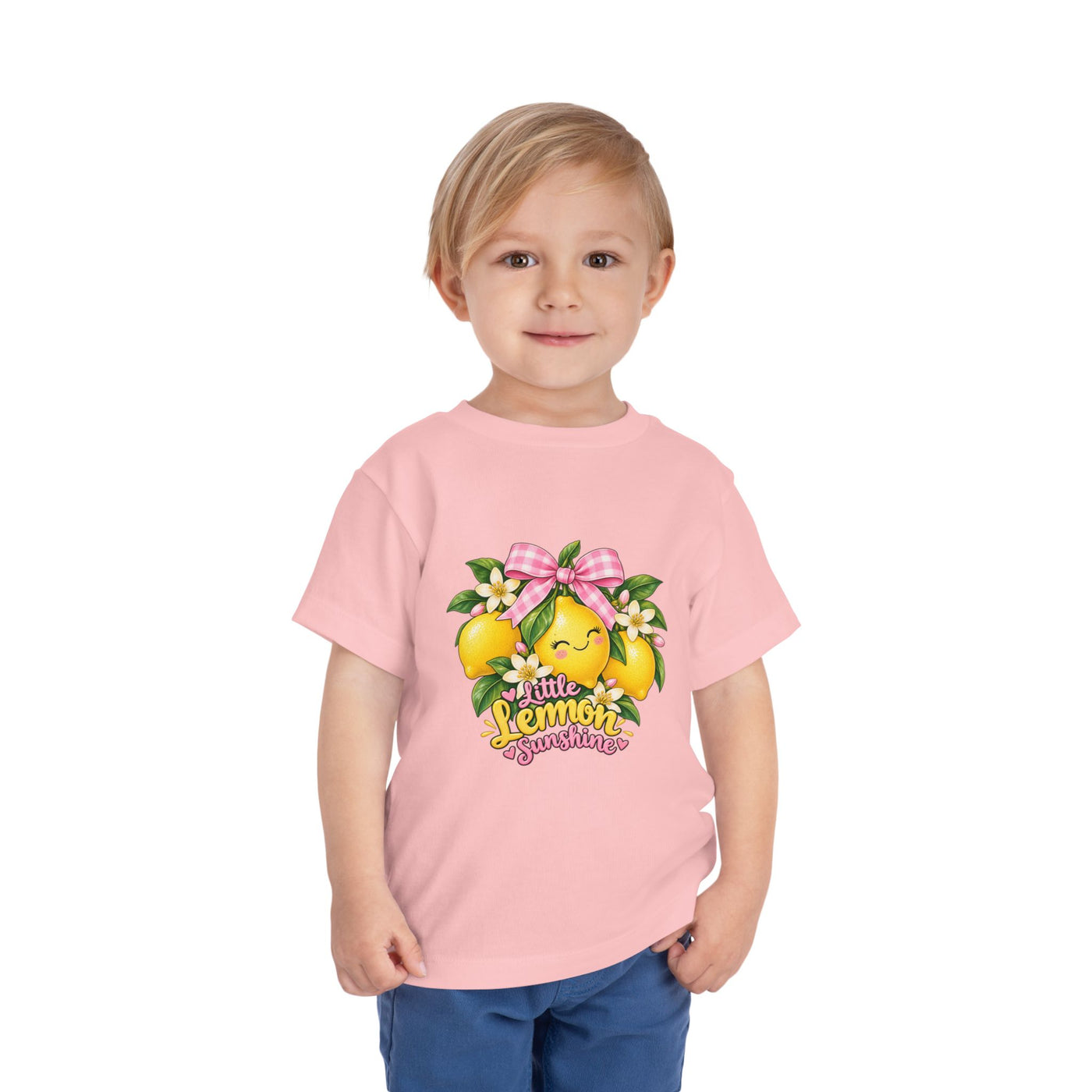 Toddler Tee — Little Lemon Sunshine Cute Fruit Graphic Shirt