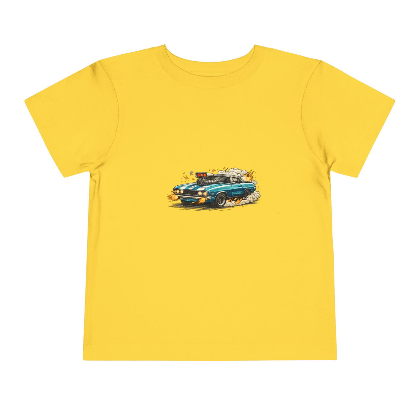 Toddler Tee — Retro Race Car Graphic Shirt